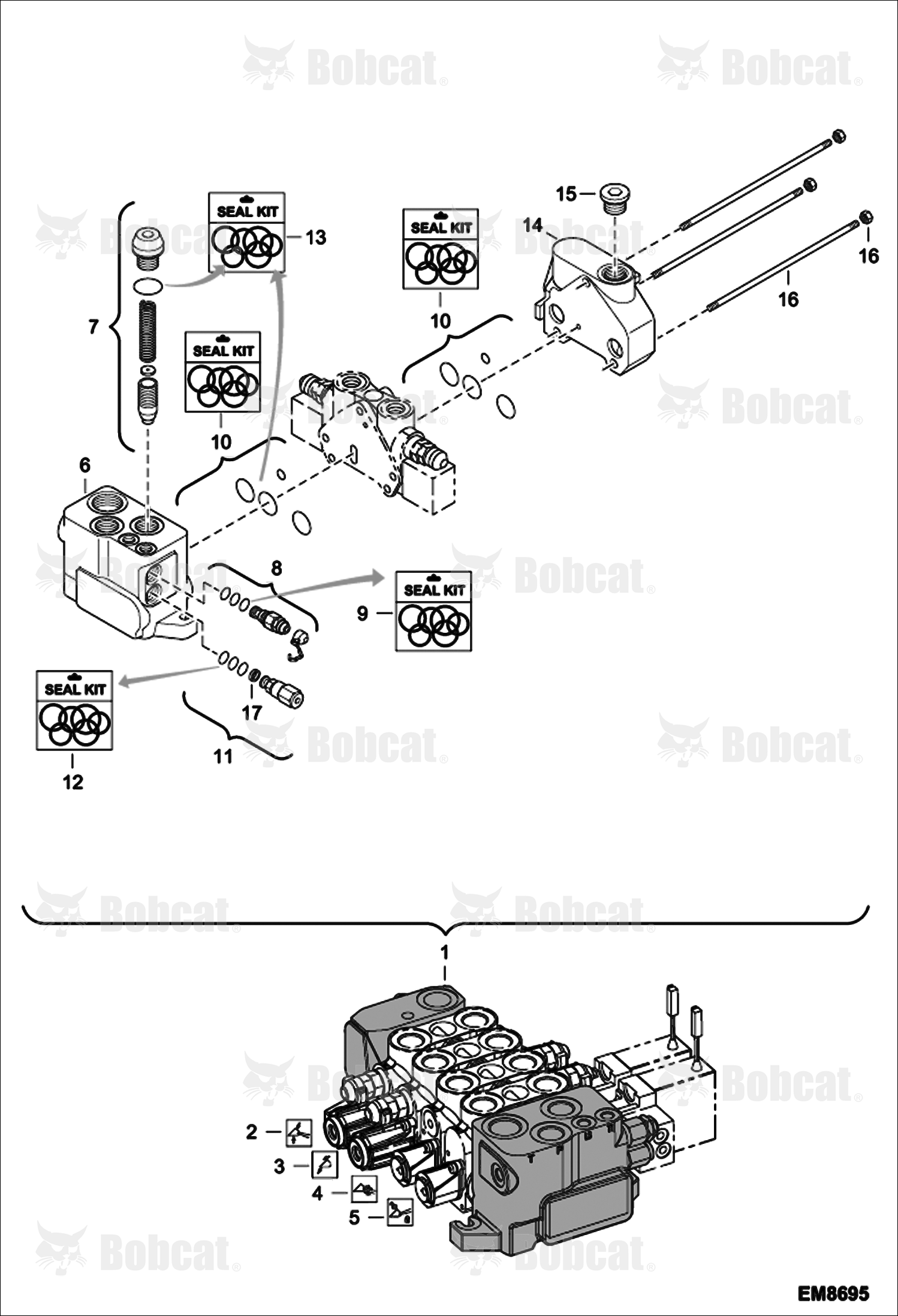 Hydraulic Control Valve (Assy)