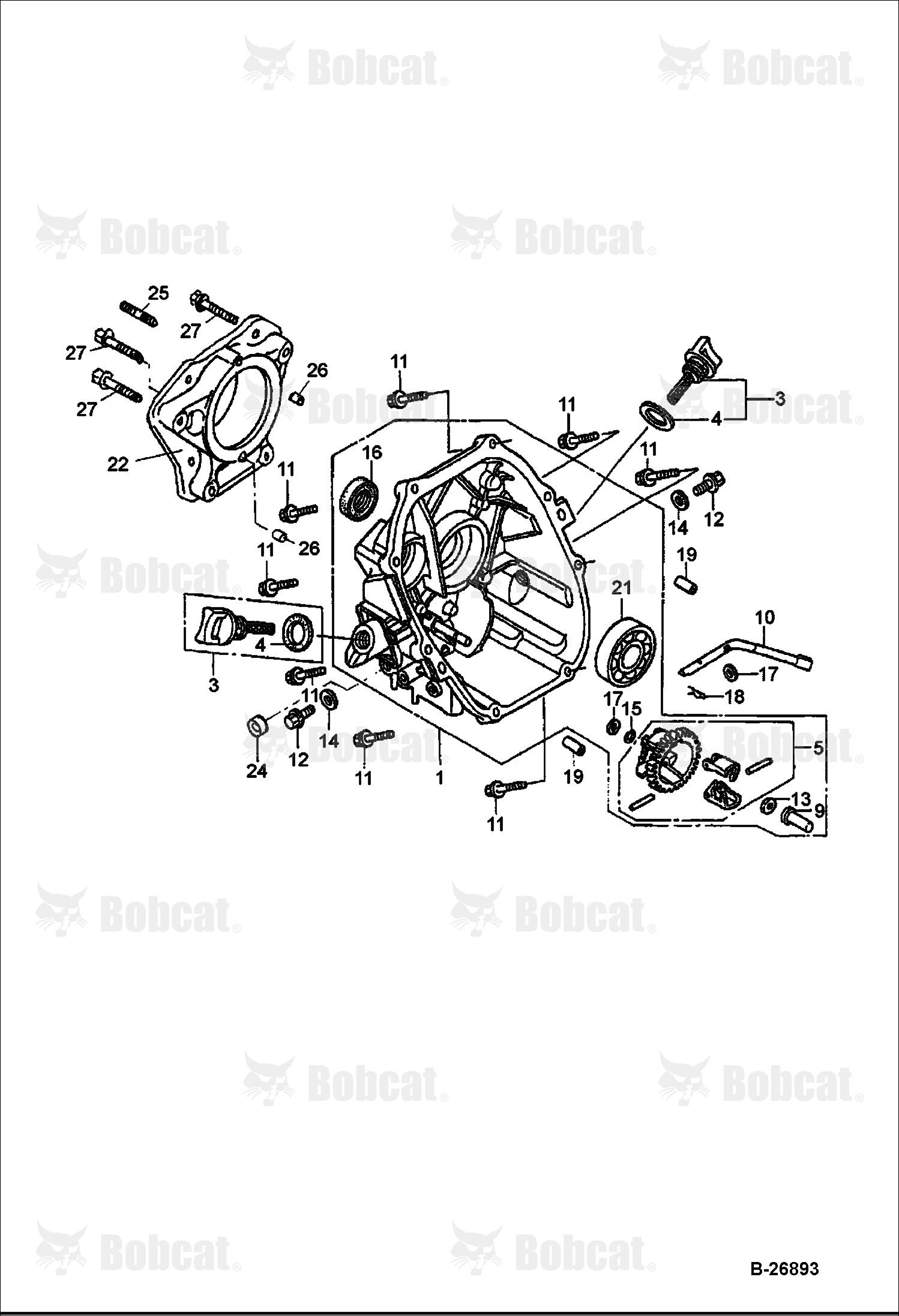 Honda Engine (Crankcase)