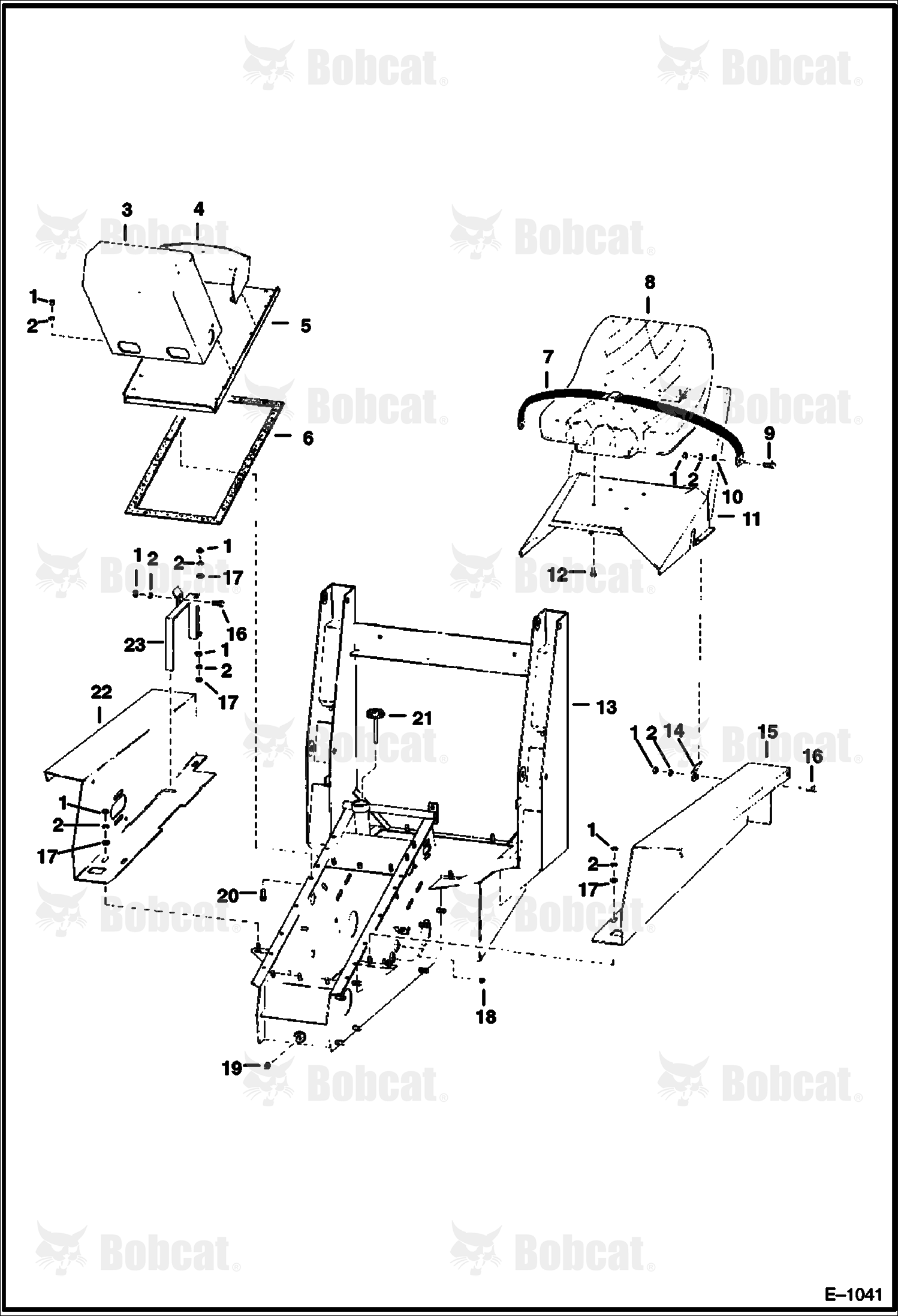 Main Frame & Attaching Parts