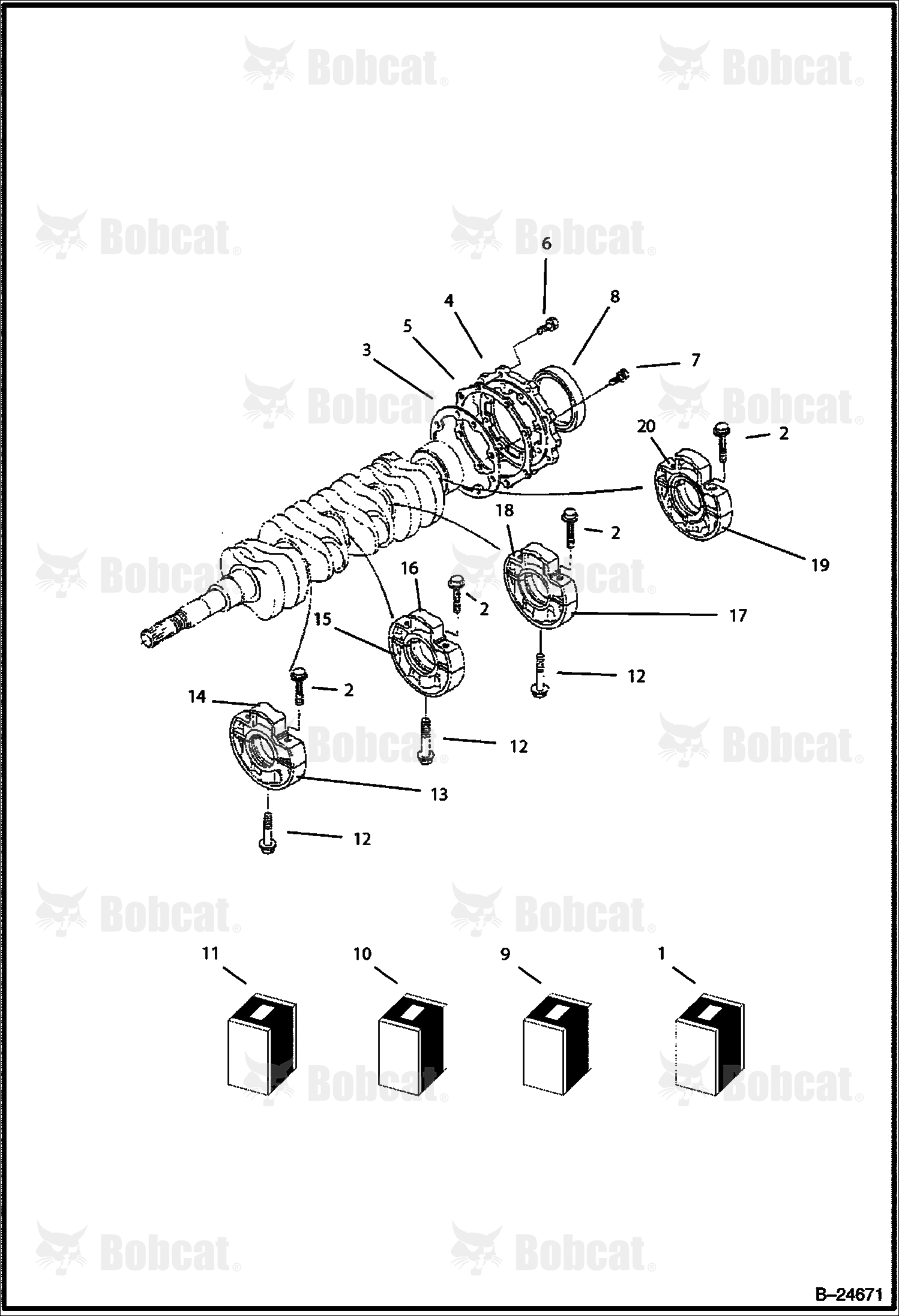 Main Bearing Case