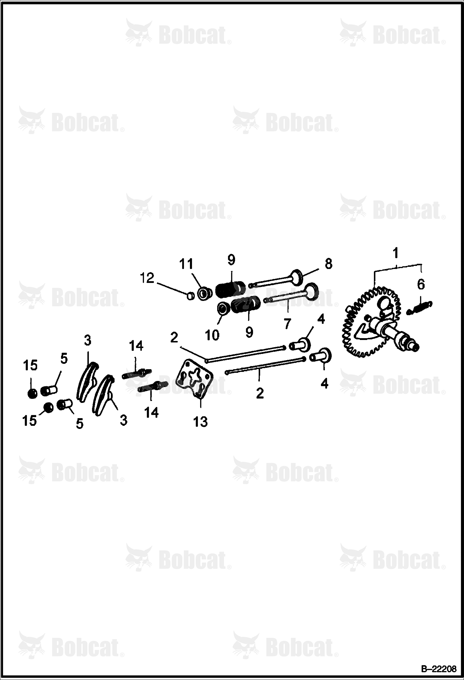 Honda Engine (Camshaft) (Engine S/N OB6041 & Above)