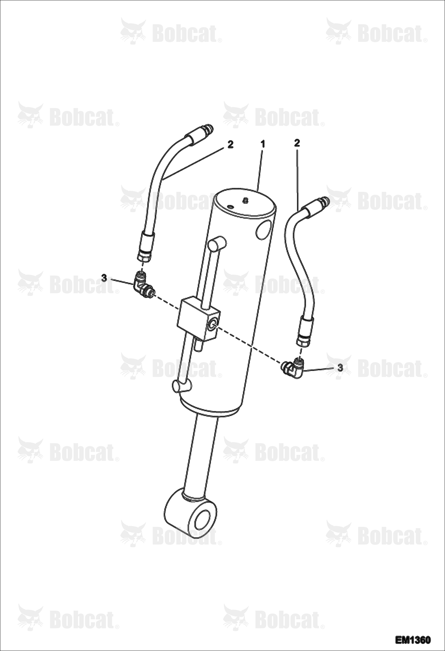Tilt Cylinder Installation