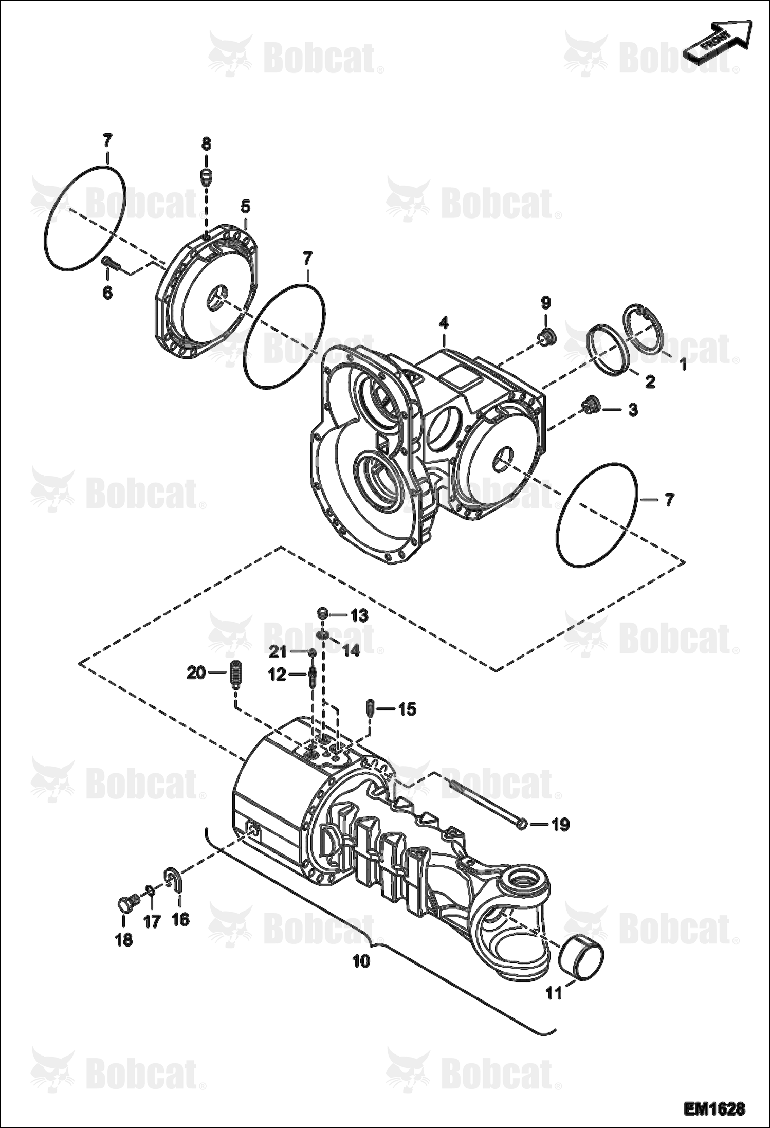 Housing - Front Axle