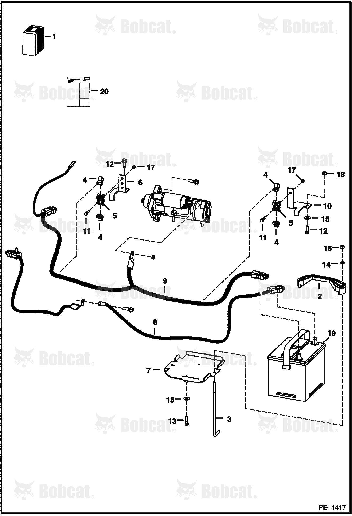 Dual Battery Kit (W/O Starter)