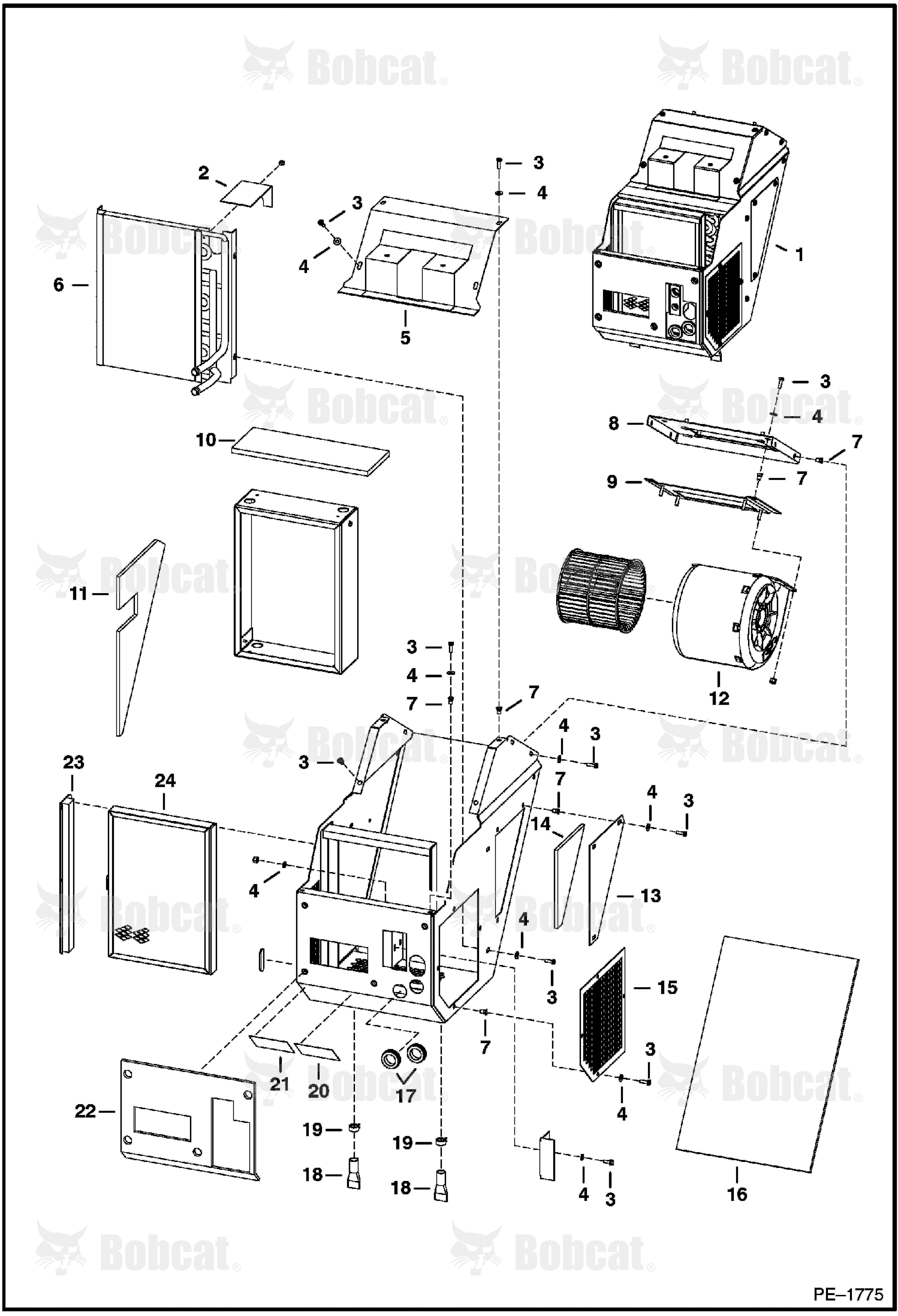Heater & A/C (Heater Assy)