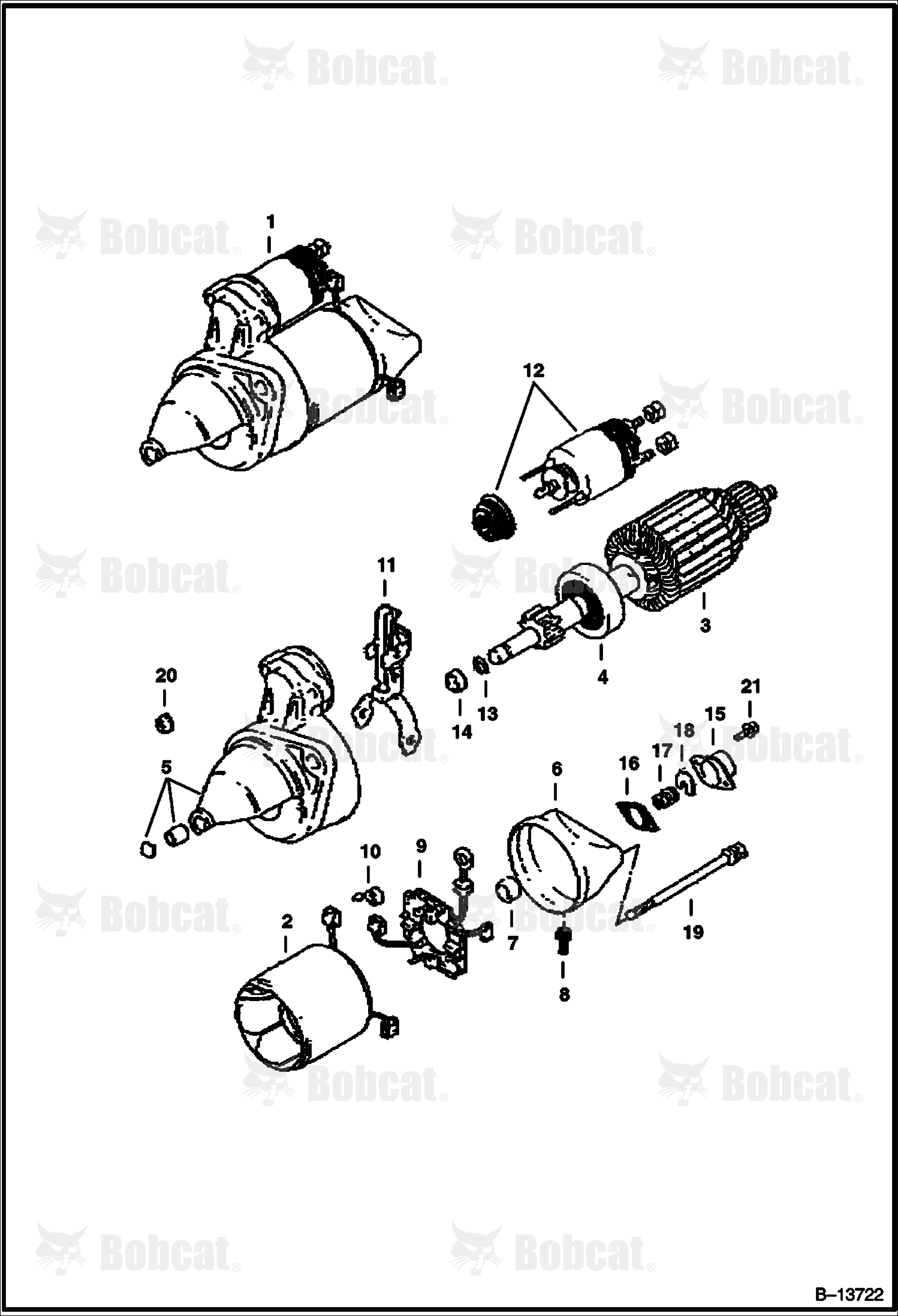 Starter (Engine S/N 85493 & Above)