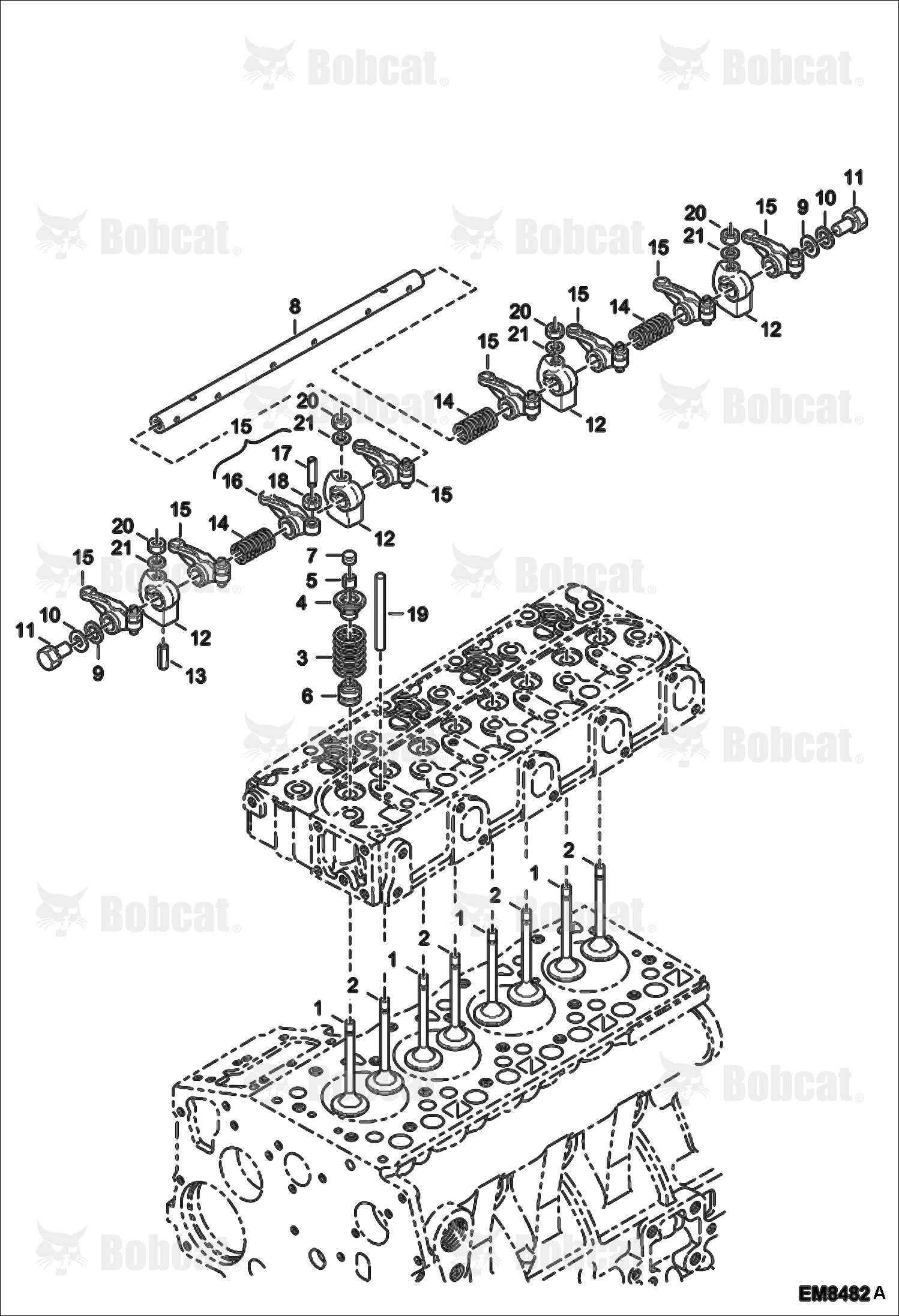 Valves & Rocker Arm