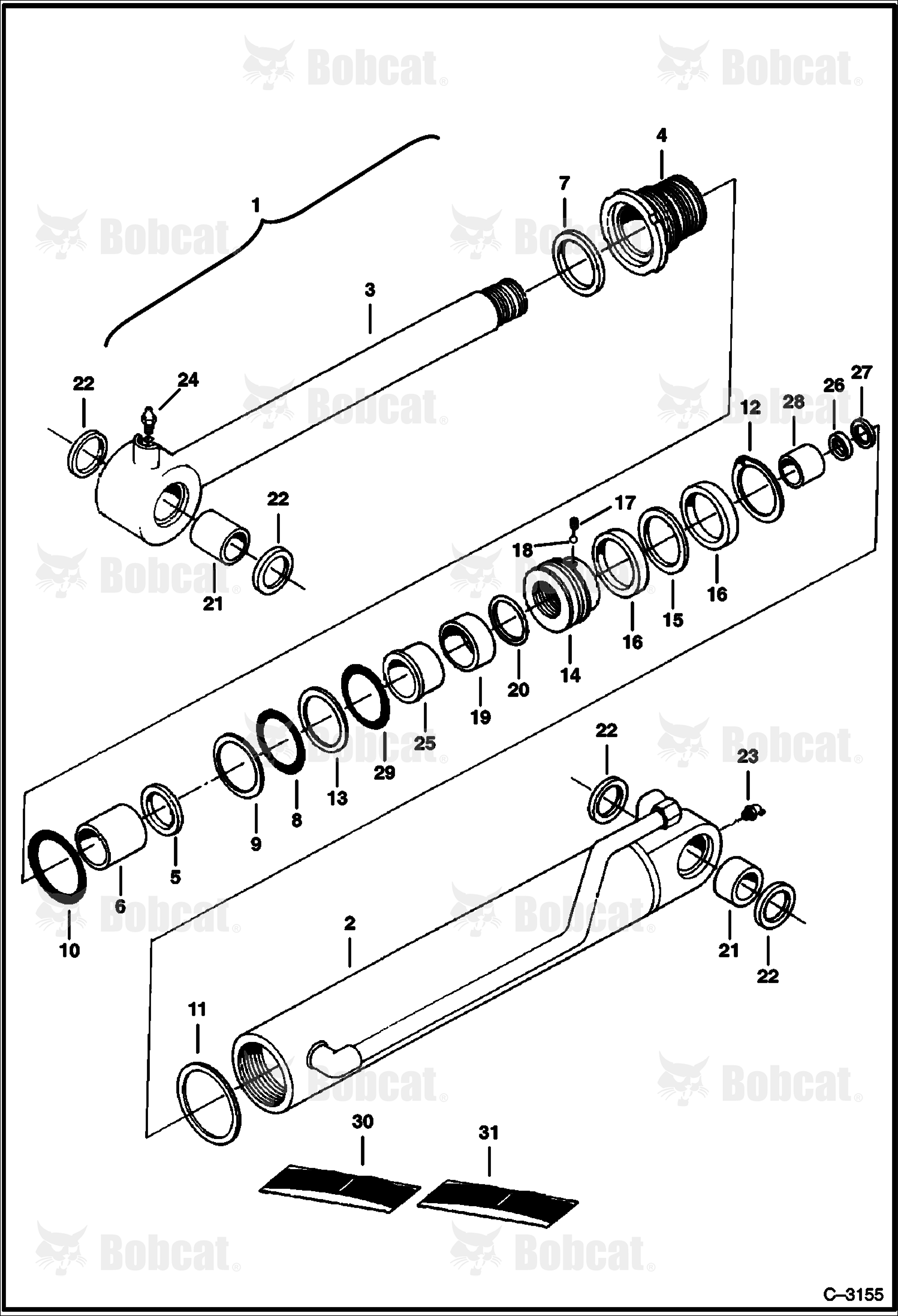 Arm Cylinder (Original Equipment)