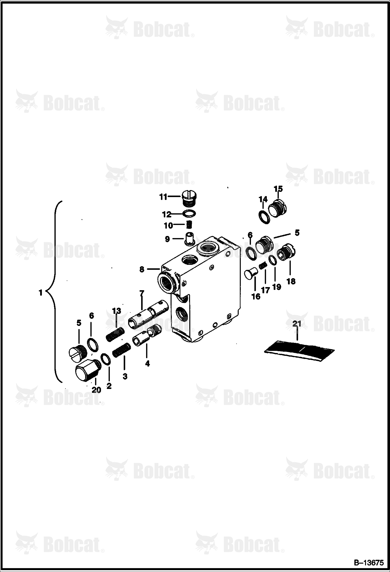 Bucket Position Valve