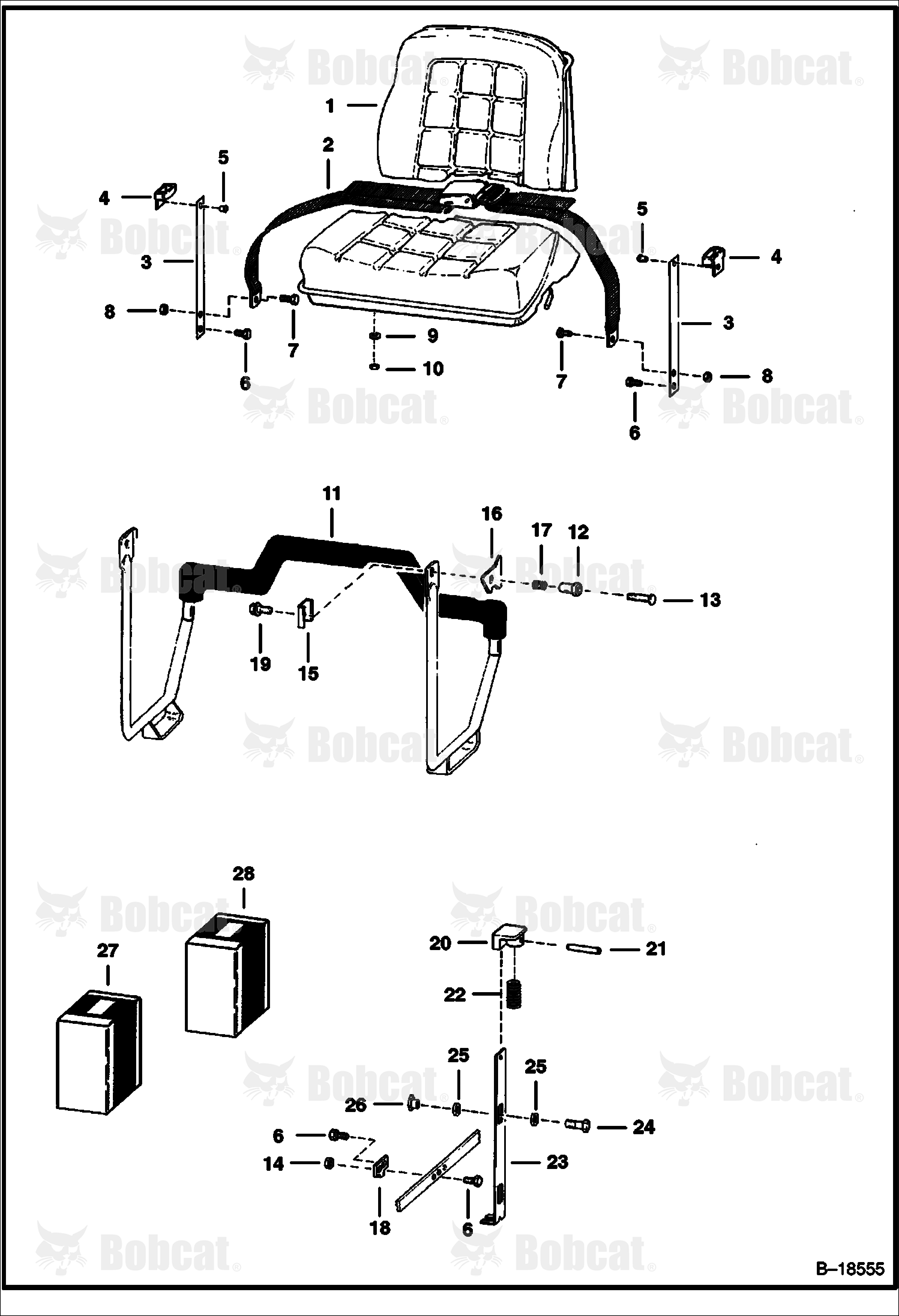 Seat & Seat Bar
