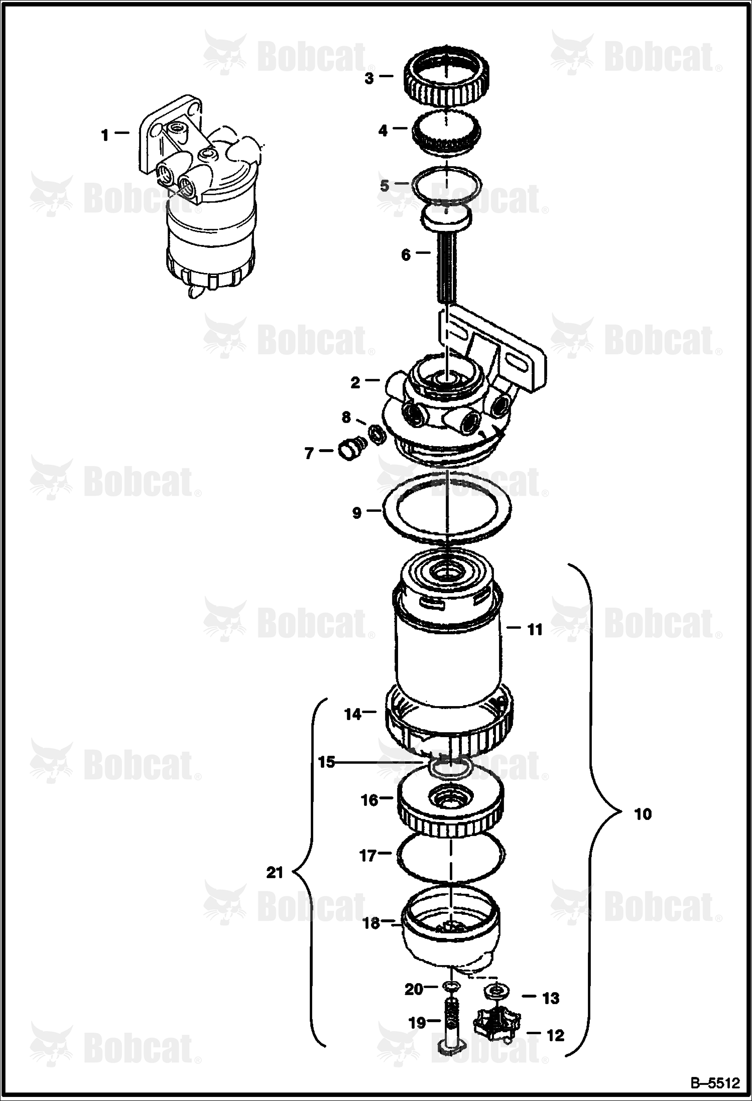 Pump Fuel PRE-LIFT - Parts (Power Unit)