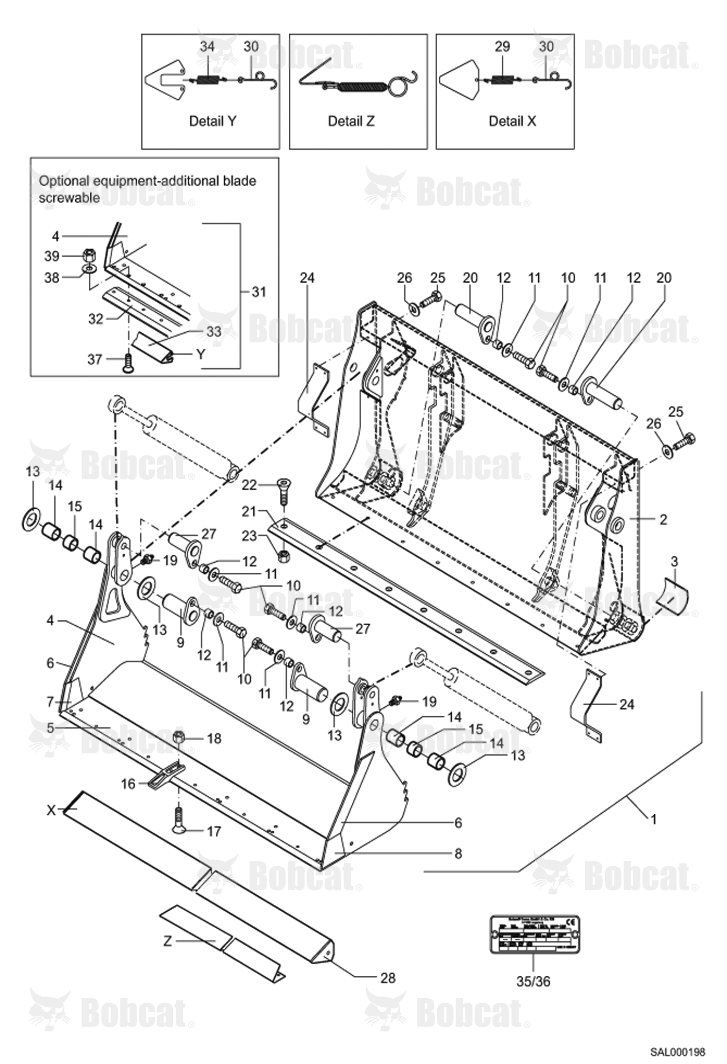 4 IN 1 SHOVEL-1700MM0,60CBM