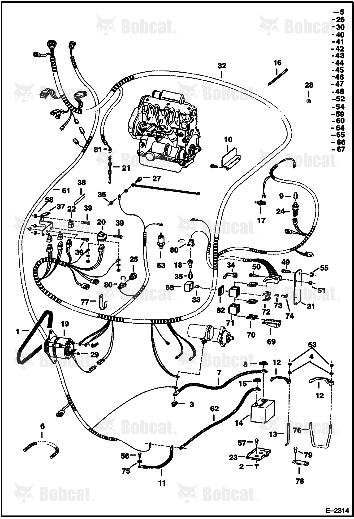 Engine Electrical Circuitry