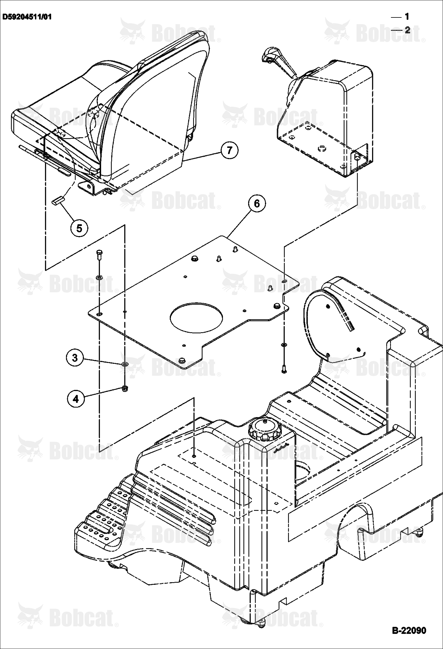 Seat Assembly (Suspension) (Optional)