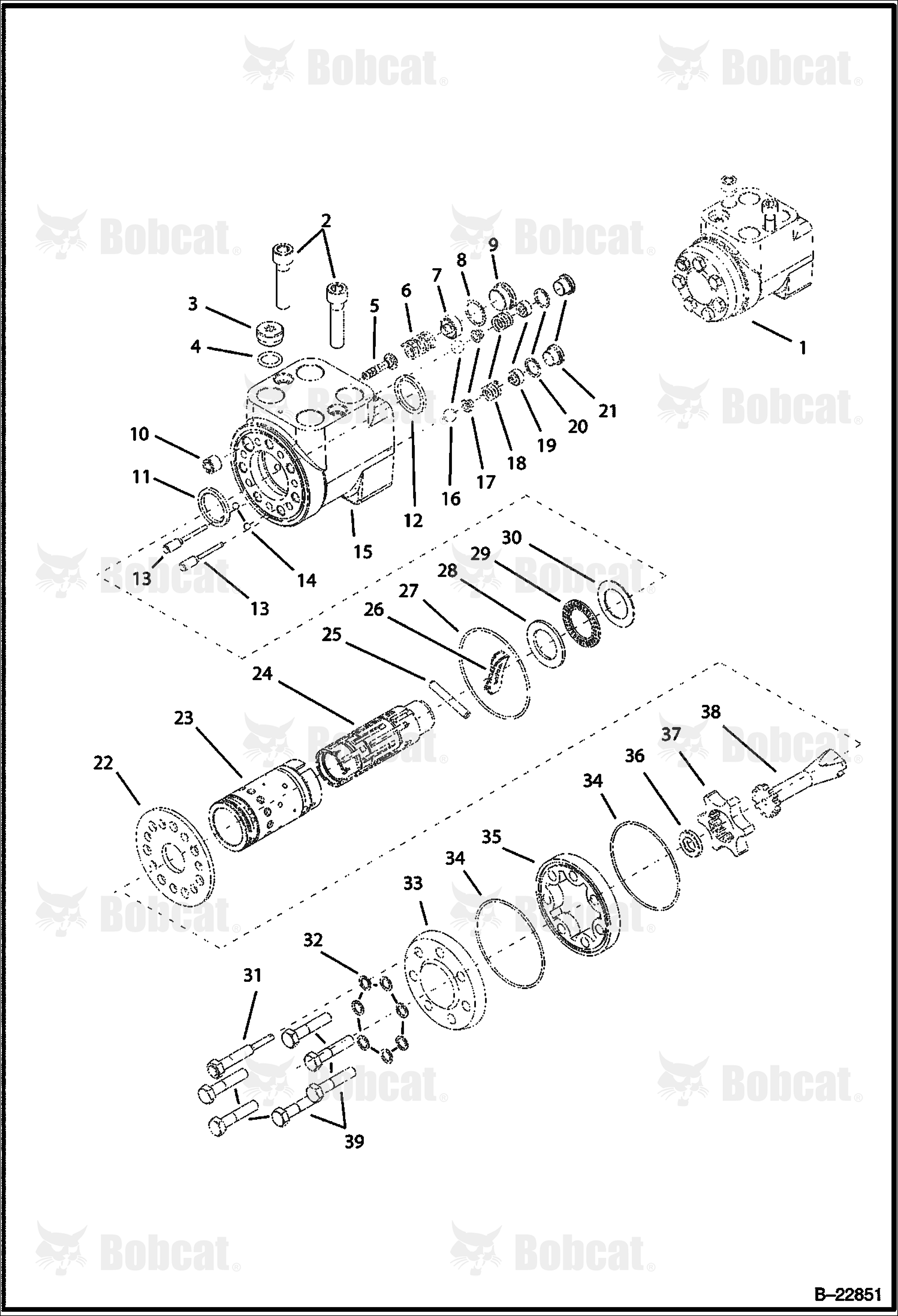 Hydraulic Circuitry (Steering Unit)