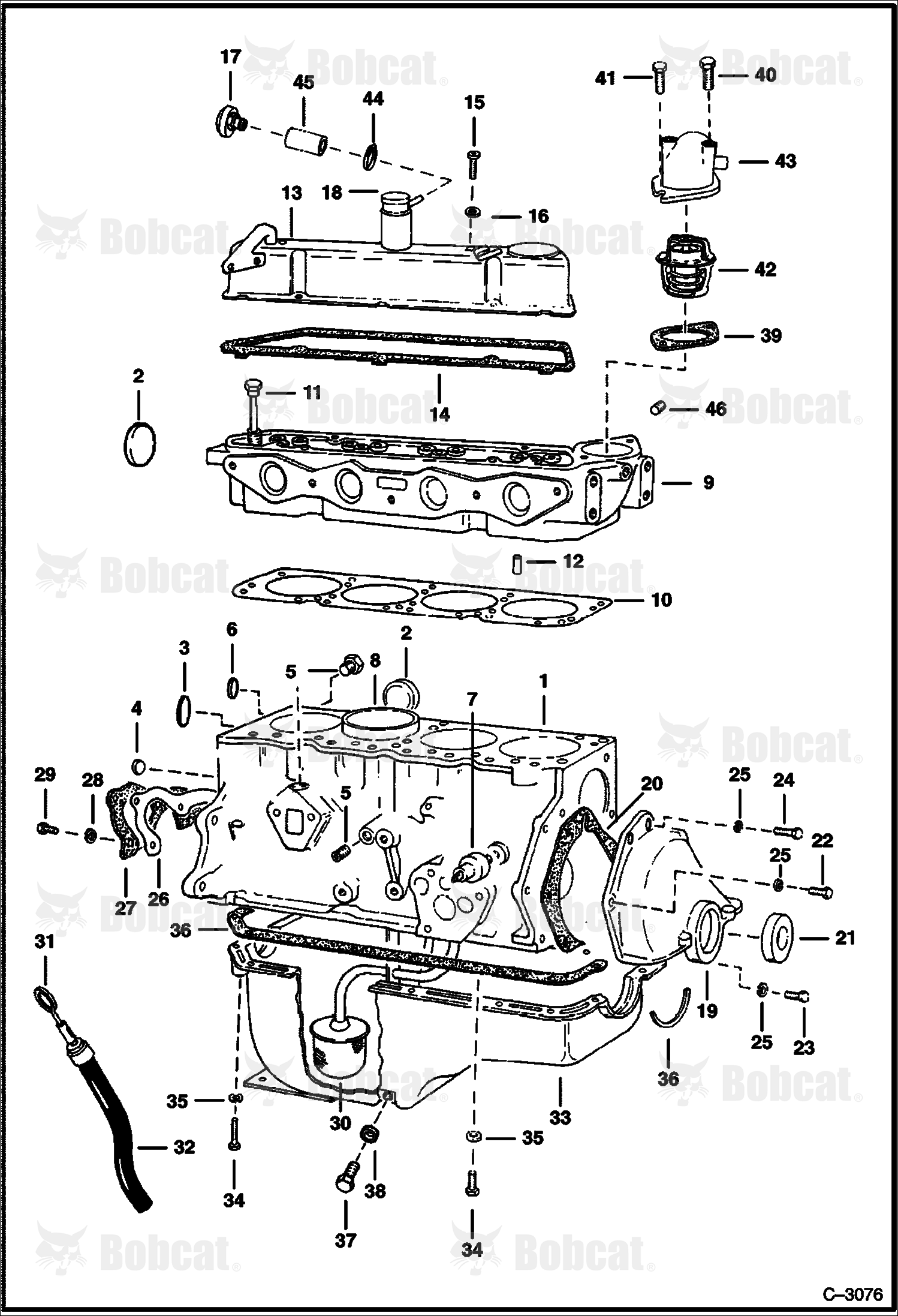 Cylinder Block  506911251 - 506911999