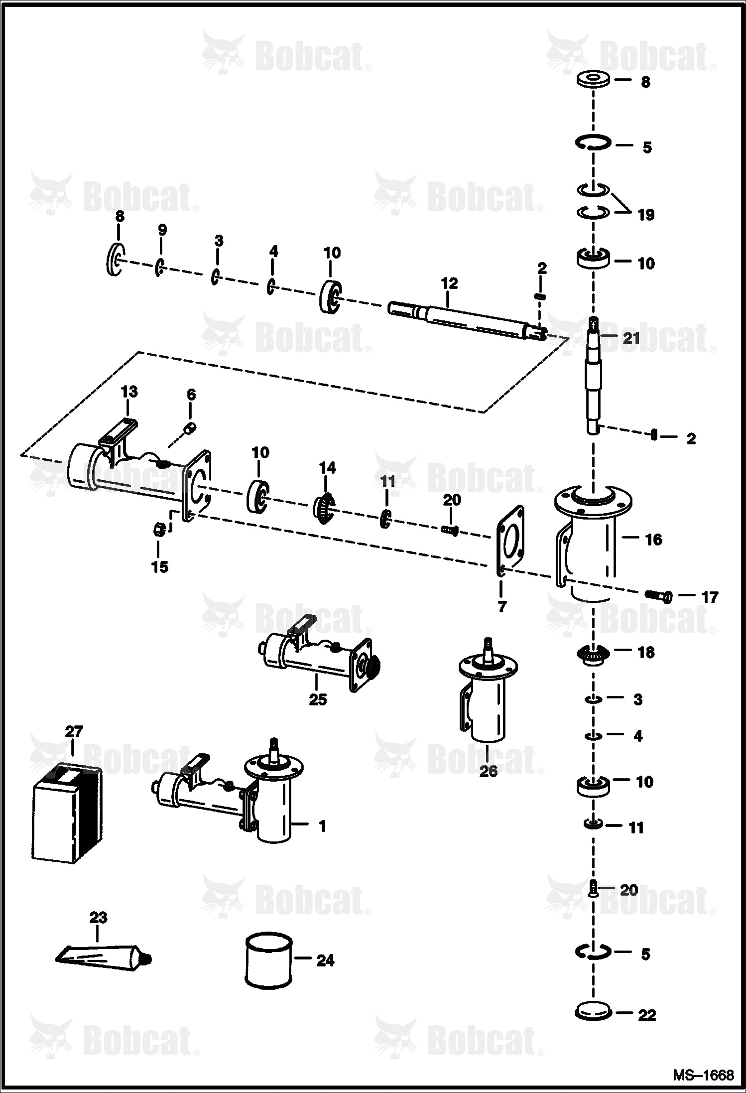 Cooling Fan Drive ASSY.