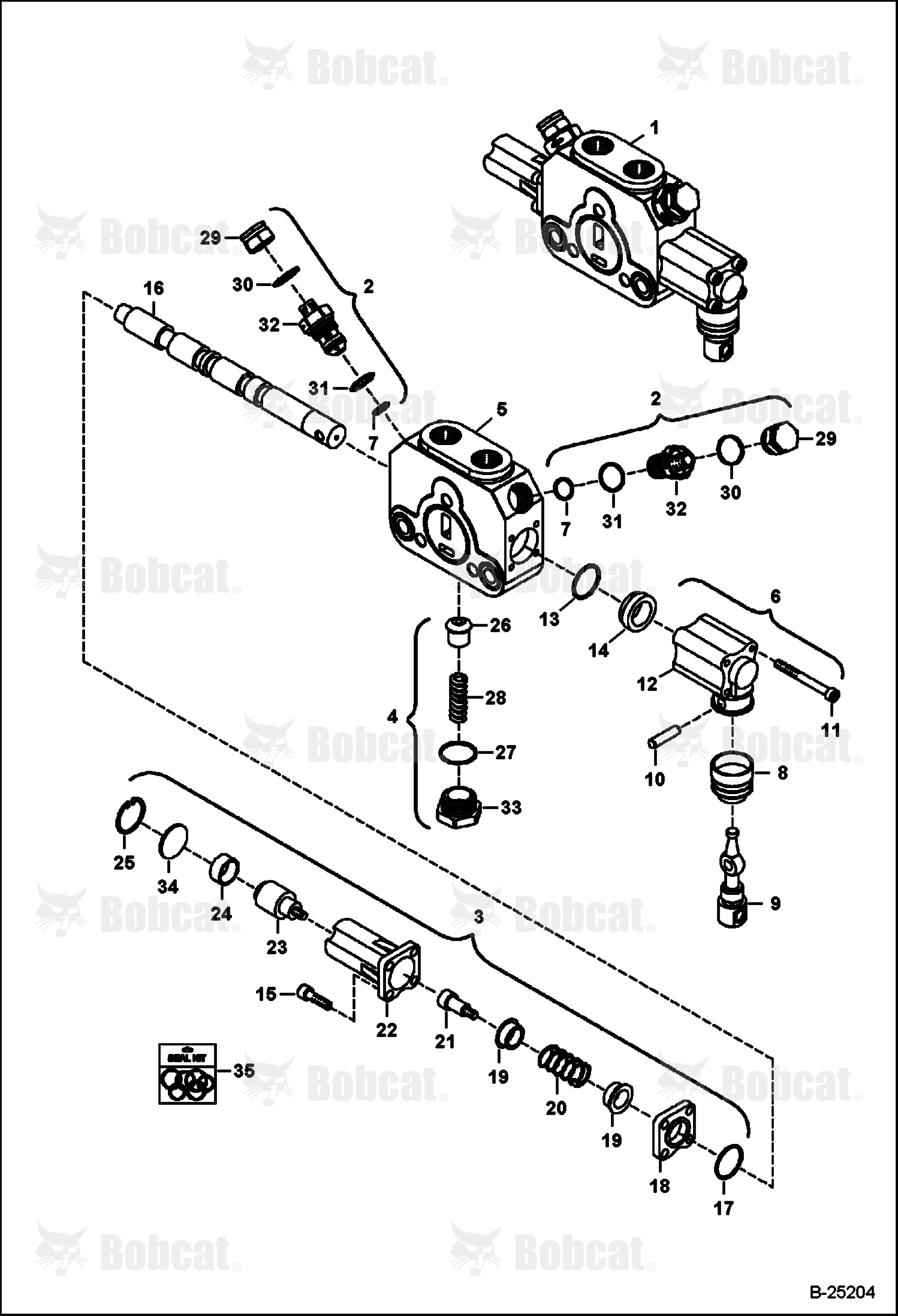 Hydraulic Circuitry (Auxilliary Section)