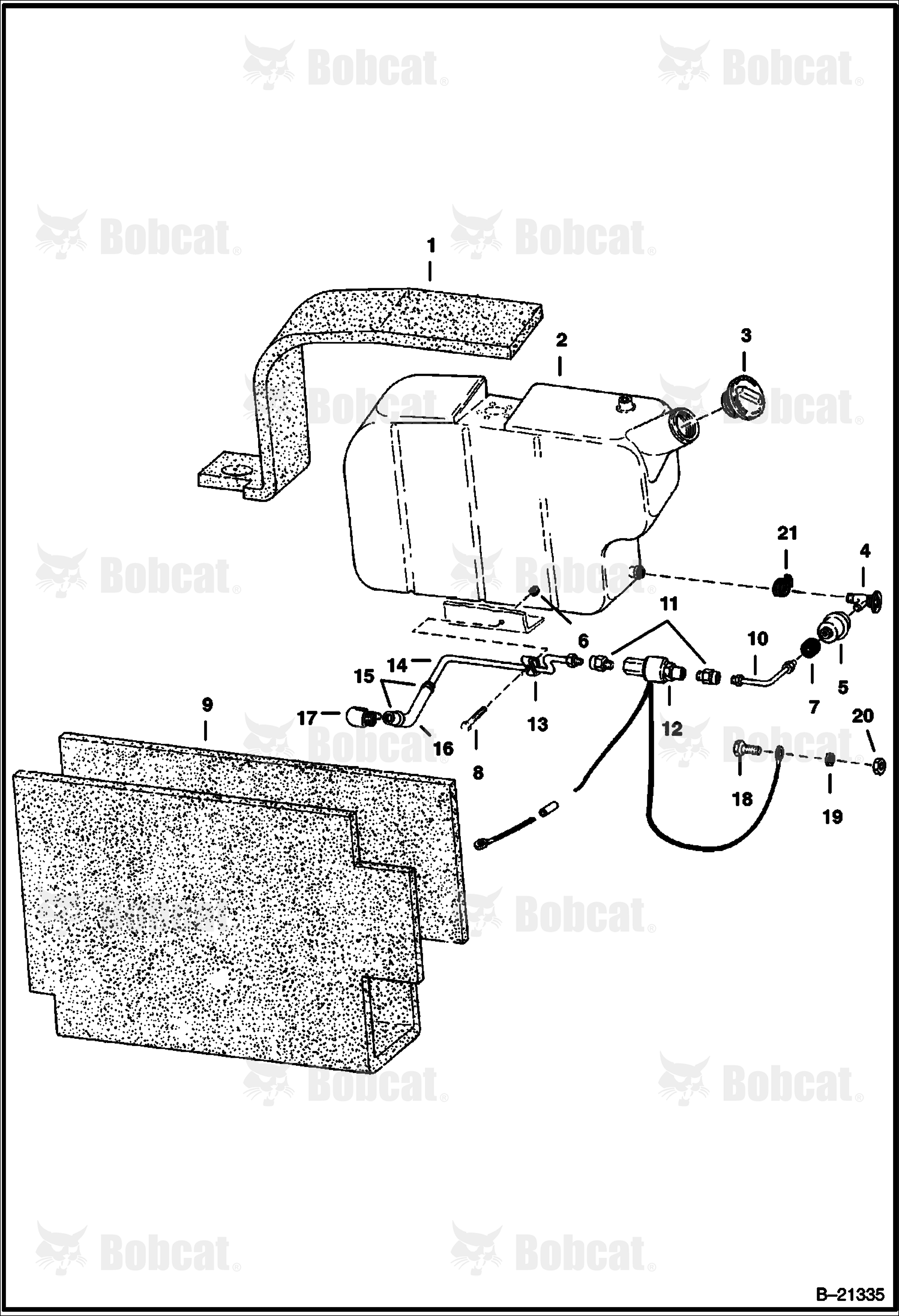 Fuel System  1981M14001 & Above
