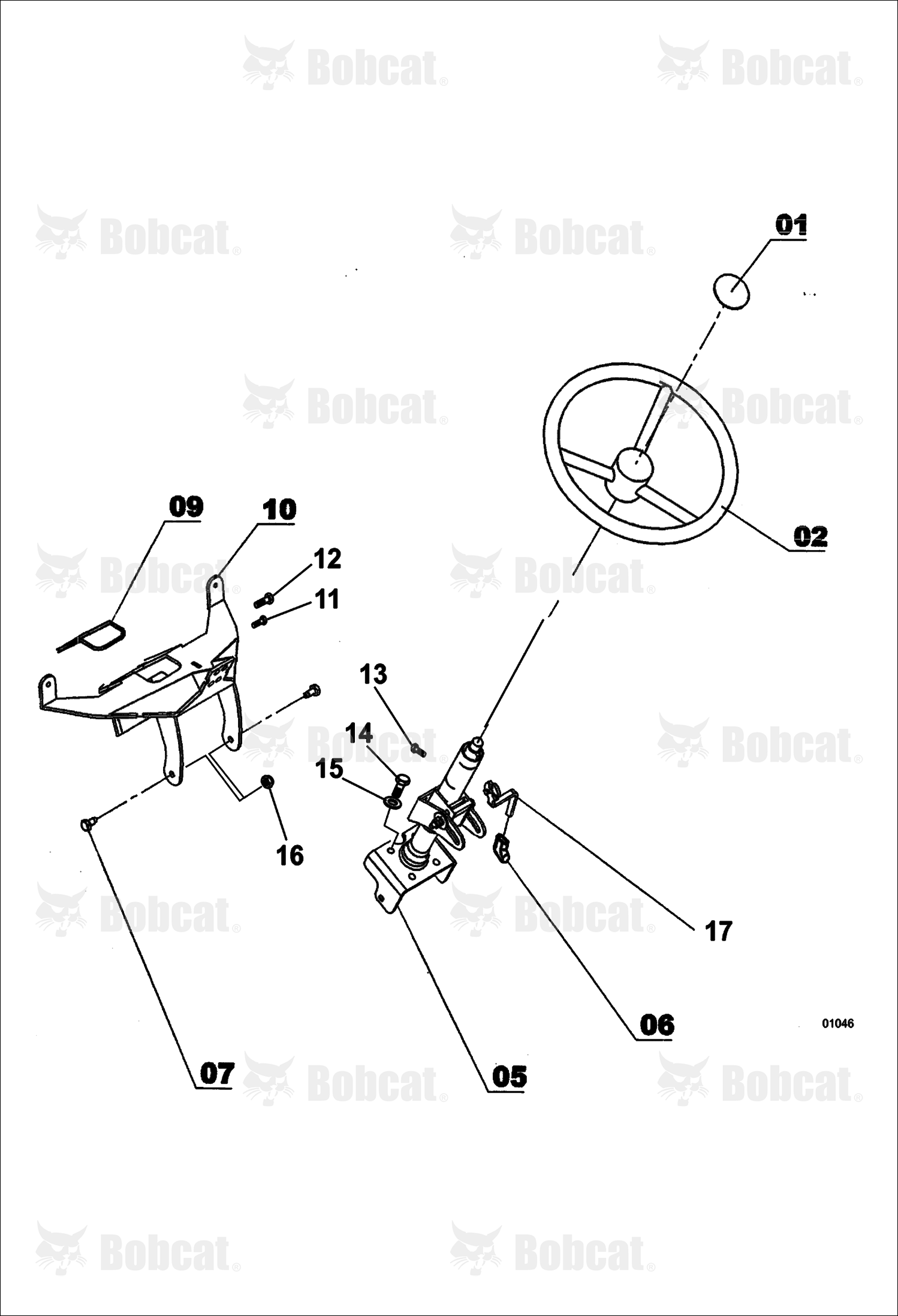 CAB - Steering Wheel  367111001 - 367112514, 367211001 - 367212509