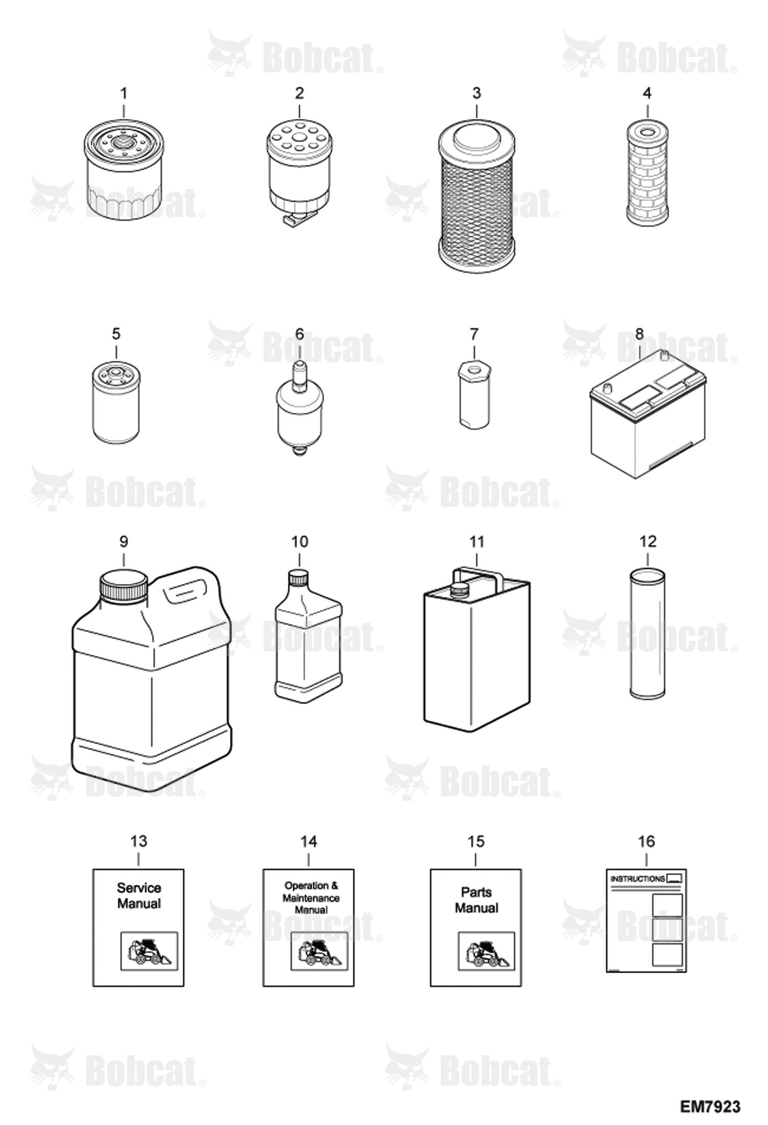 Maintenance Items  AE0H11001 & Above