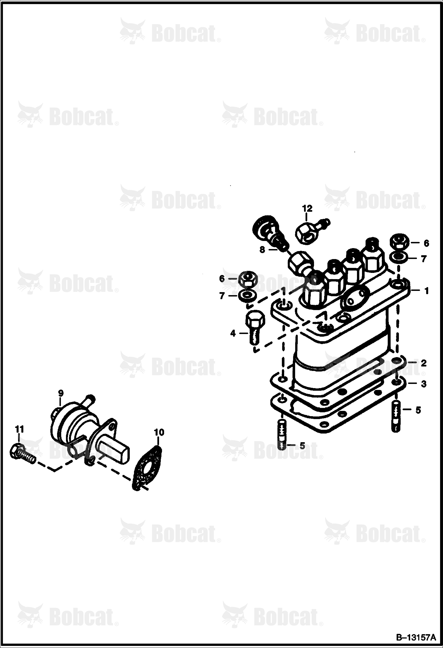 Fuel & Injection Pump (Kubota - V2003T)