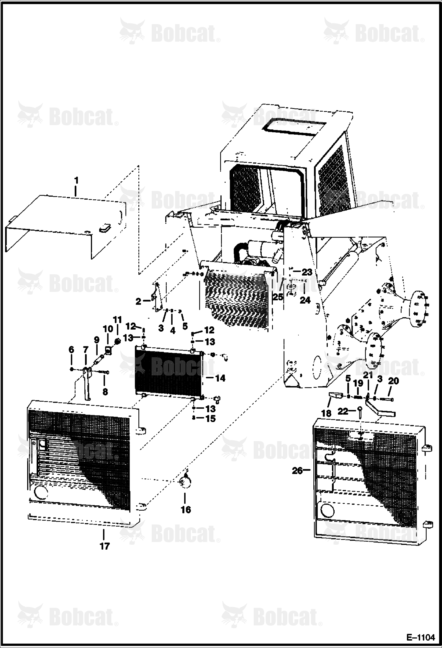 Rear Door & Attaching Parts