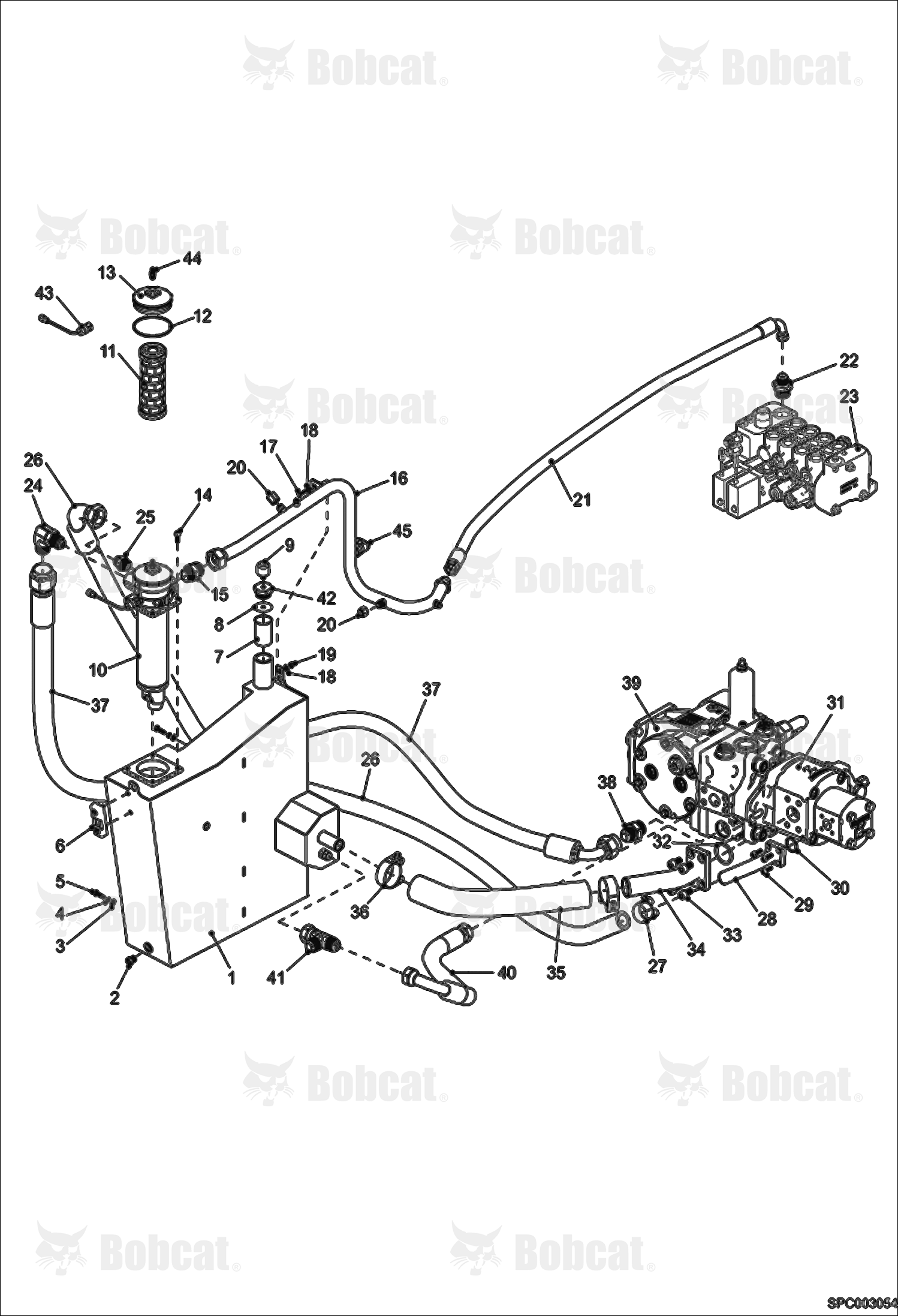 Hydraulic Tank Installation