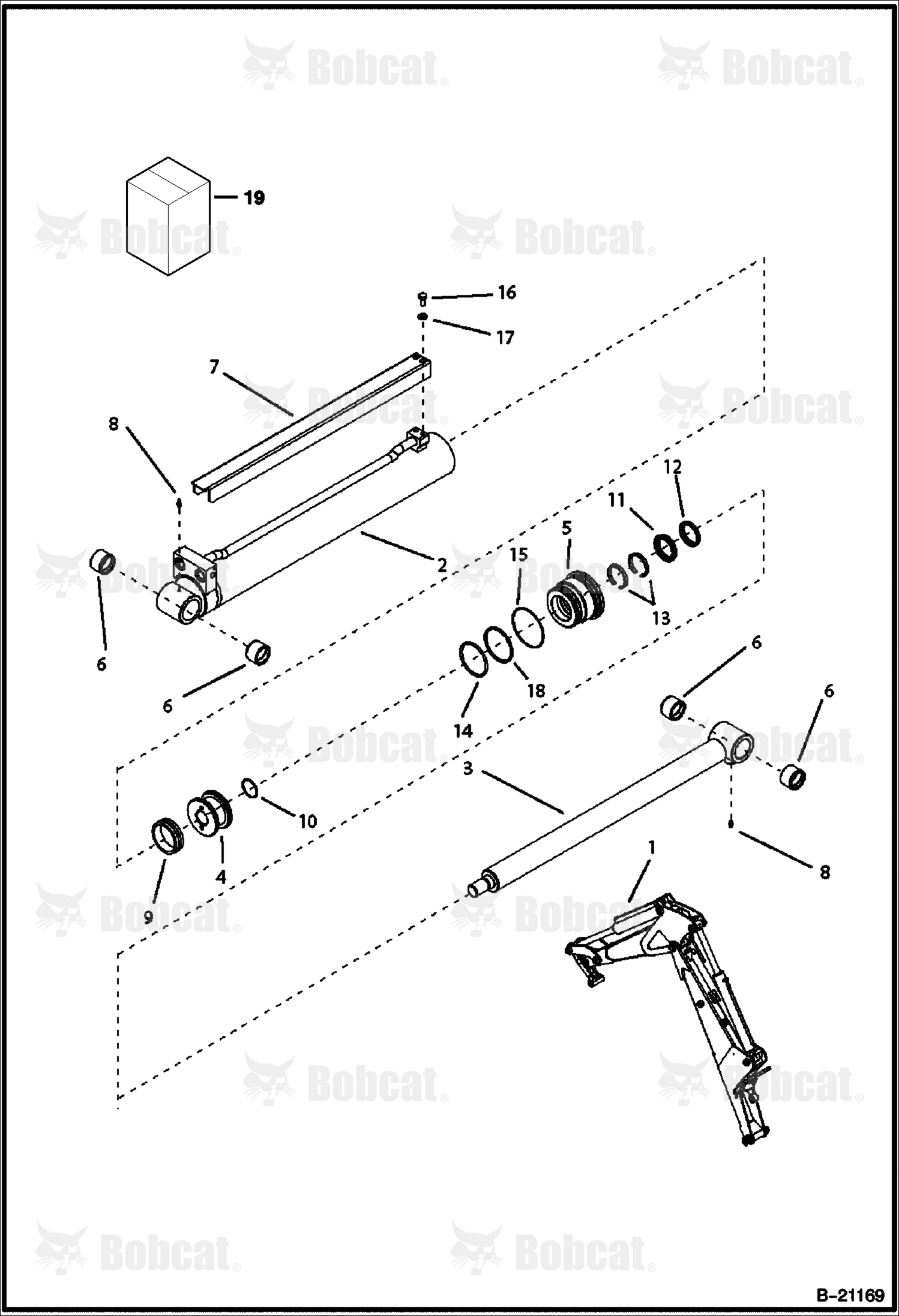 Bucket Cylinder (BL470)  570511001