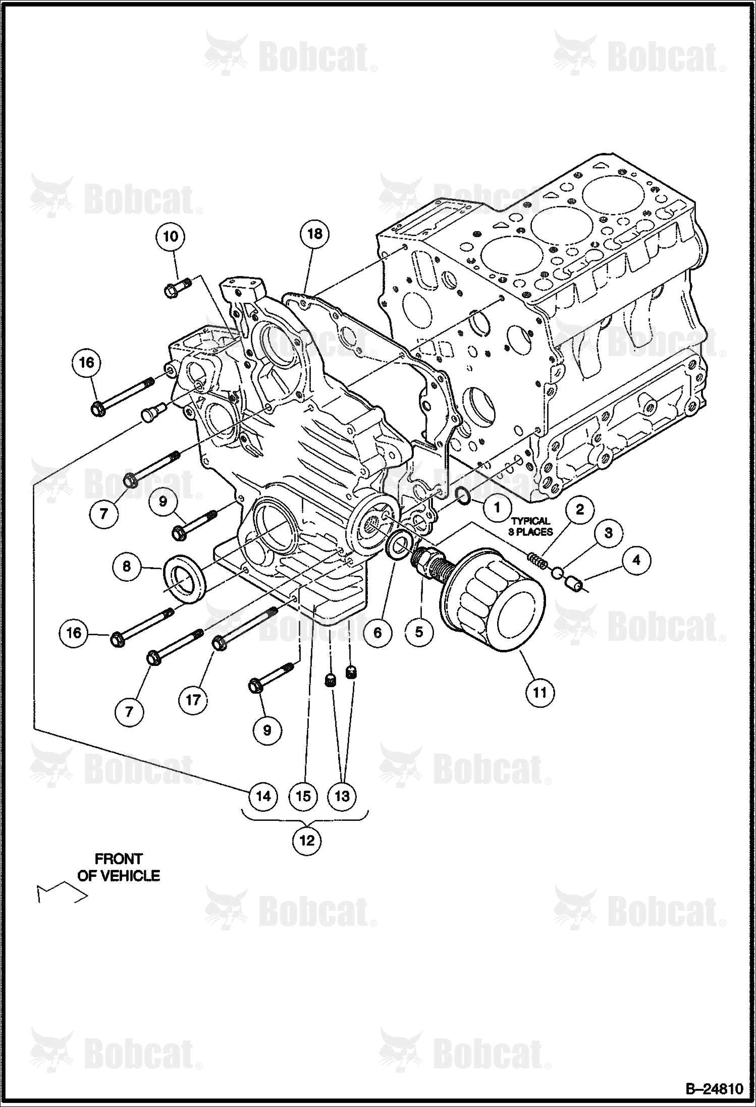 Gear Case (Diesel)  235311568 & Below
