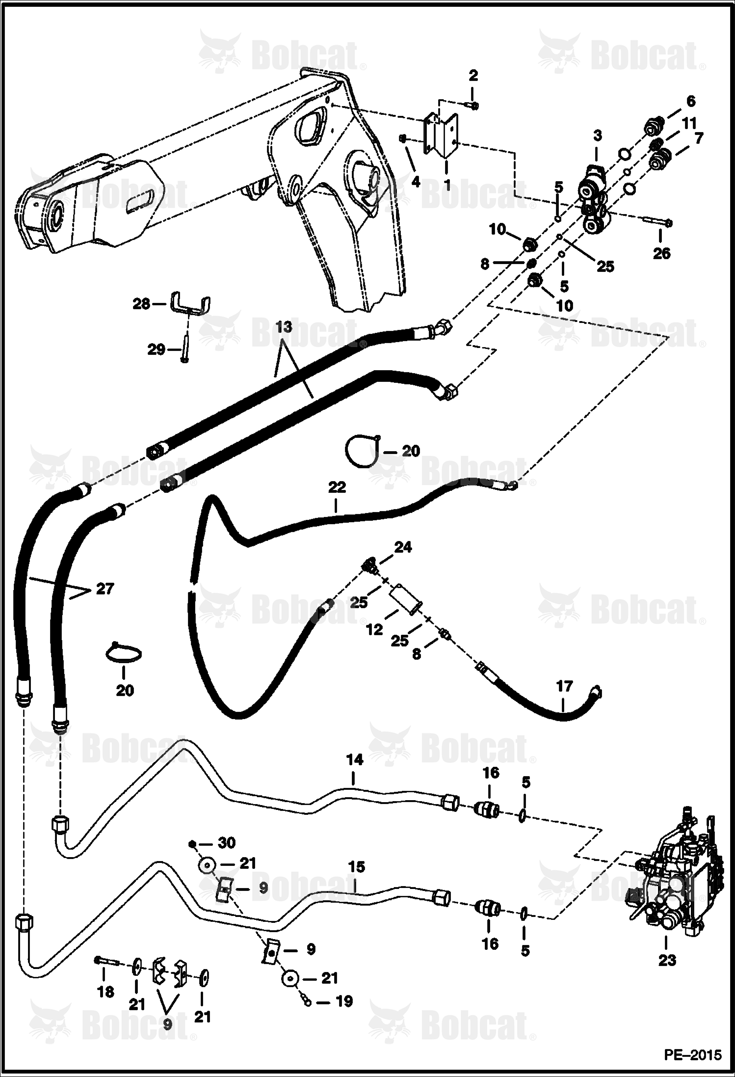 Auxiliary Hydraulics 523211001 & Above, 523311001 & Above, 526211001 - 526213999, 526311001 - 526311999