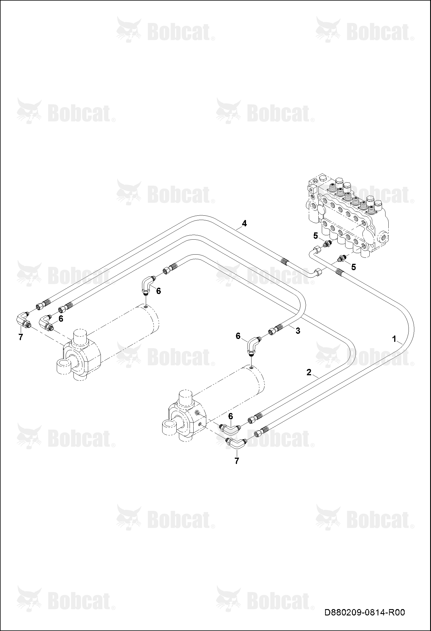Swing Cylinder Circuit
