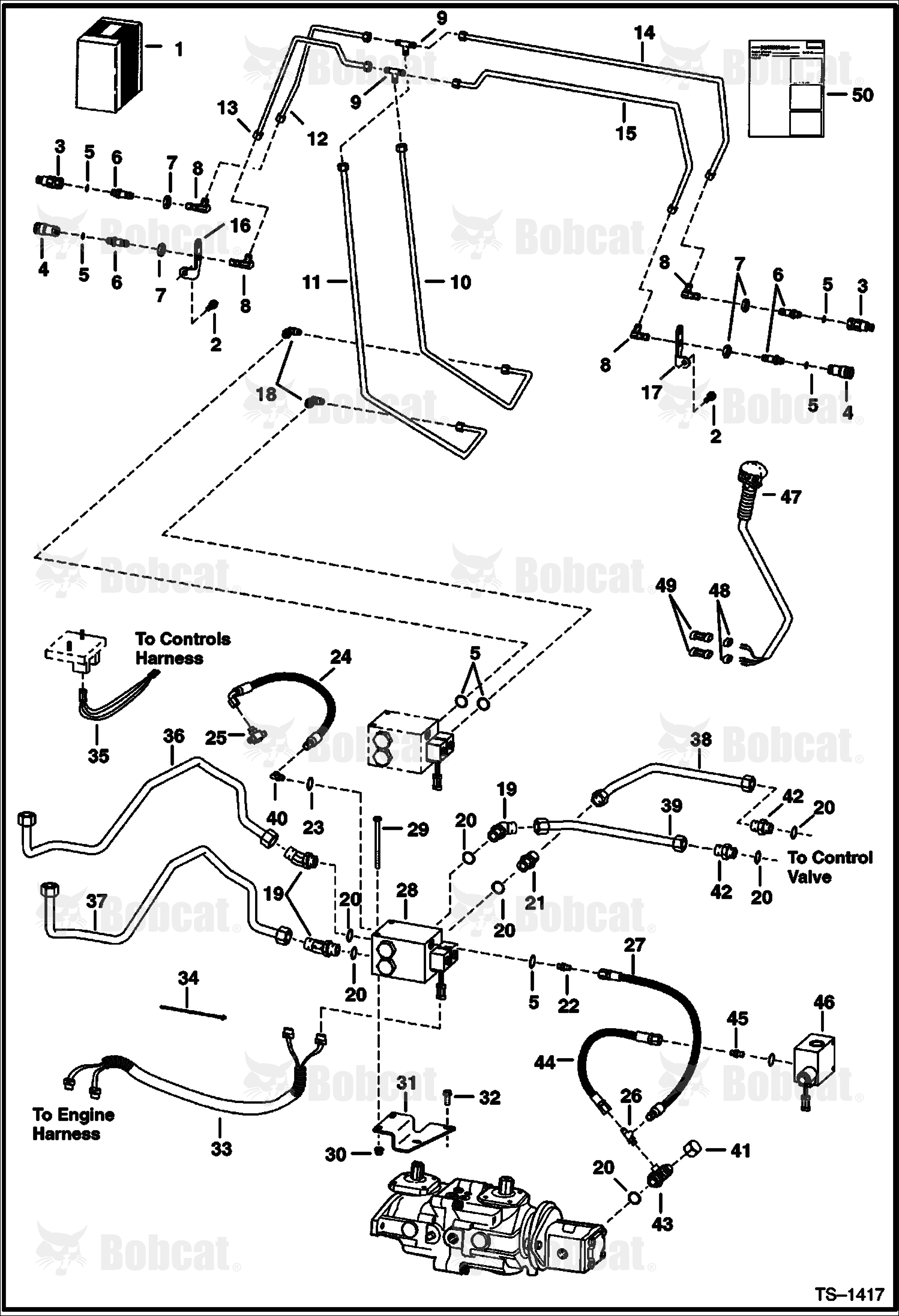 Rear Auxiliary (W/FF Couplers) 512217846 - 512220297, 512440566 - 512440720, 512612076 - 512612257