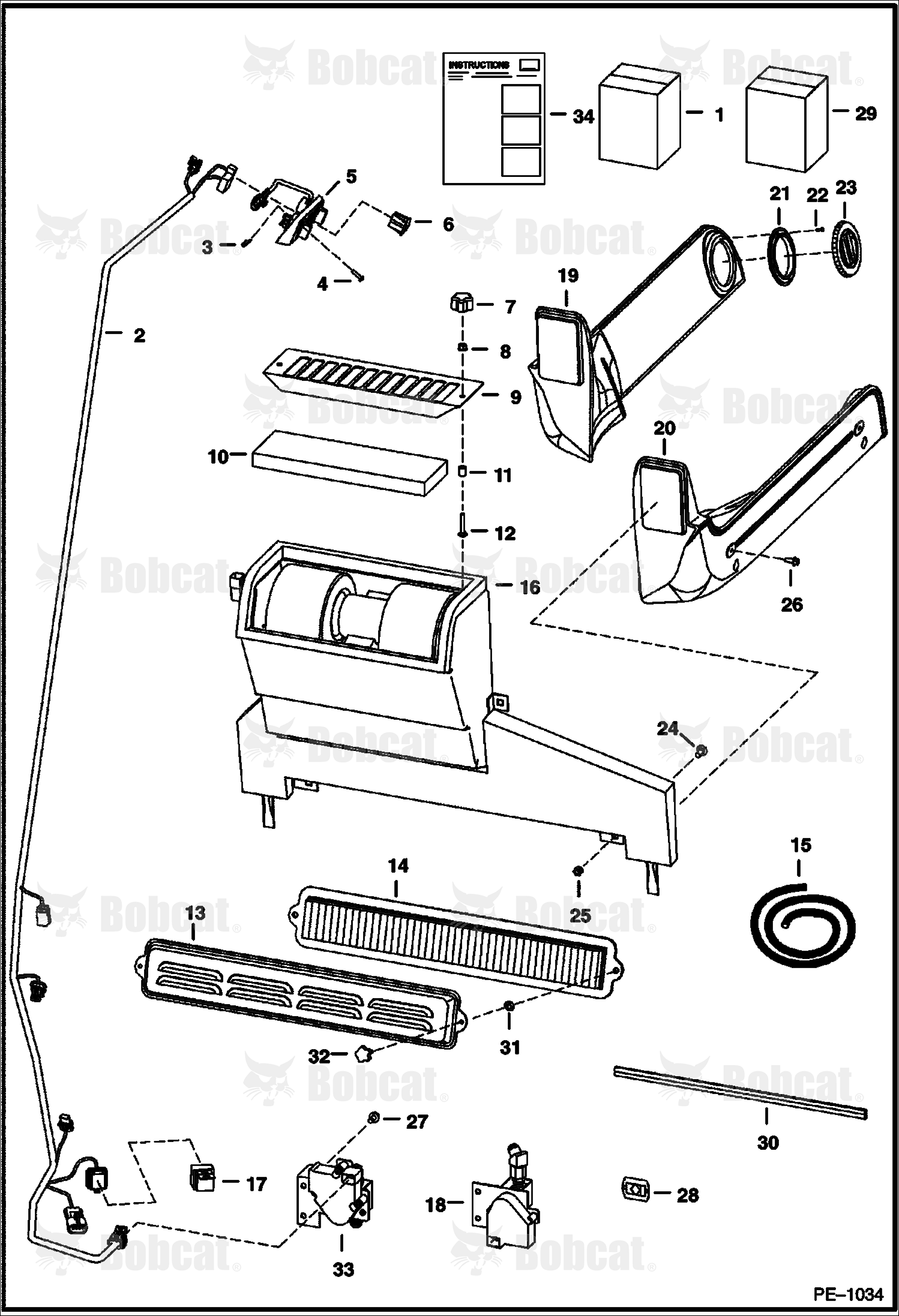 Heater & A/C (Heater Kit) (Threaded Heater Valve)