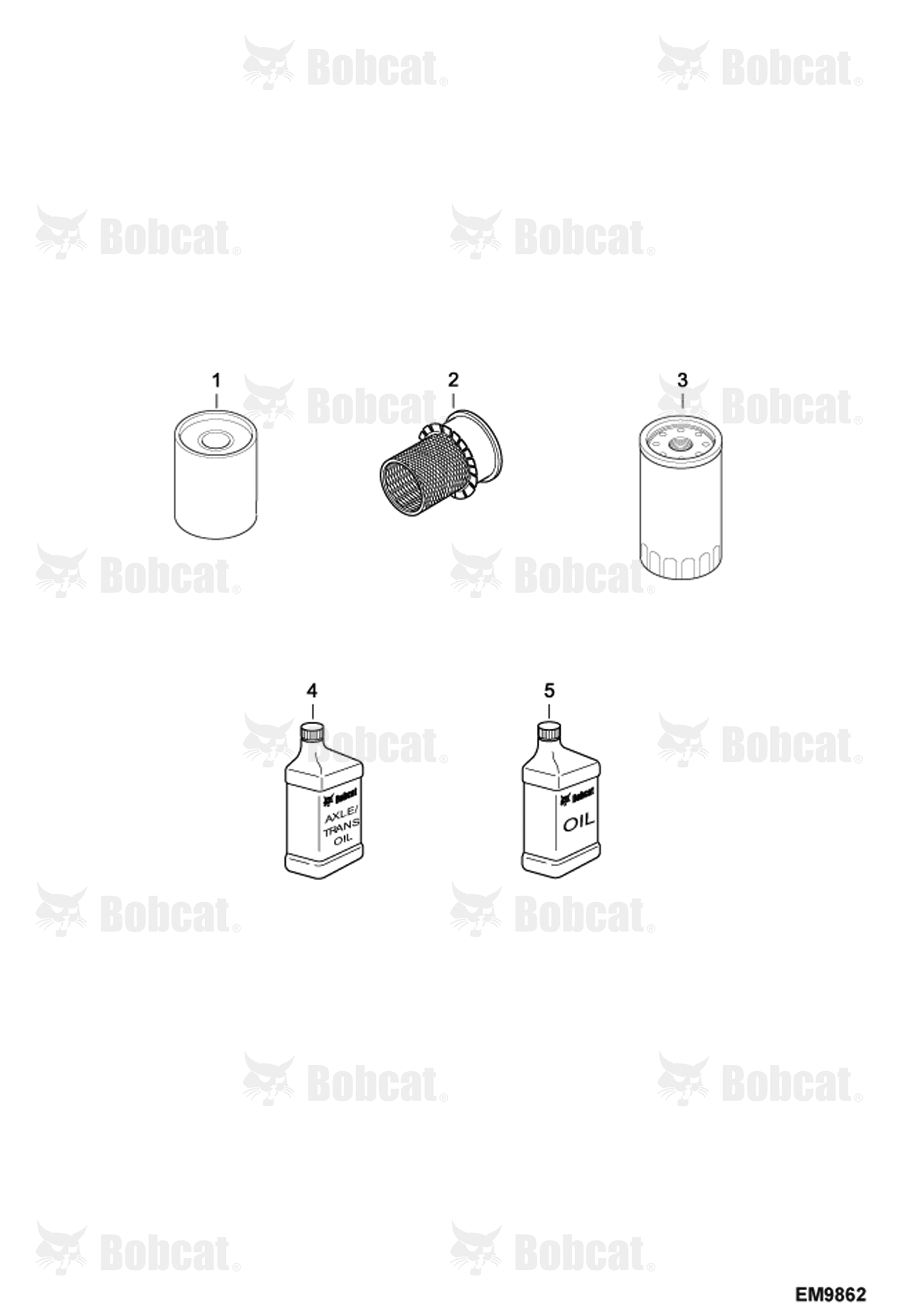 Scheduled Maintenance Items (First 250 Hours)