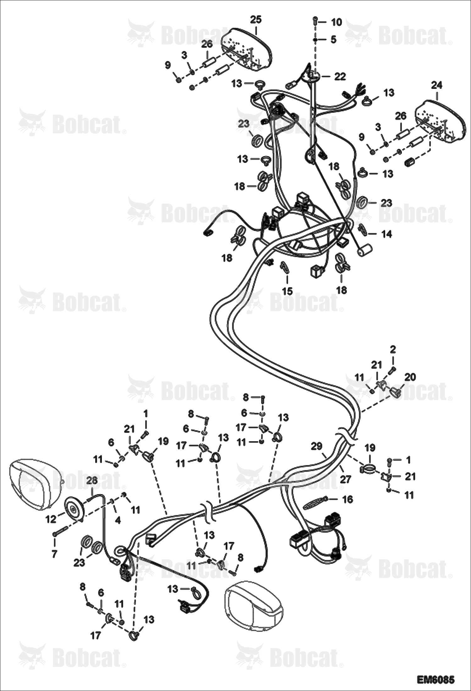 Electrical Circuit (Main Frame)  AC1D13000 & Above
