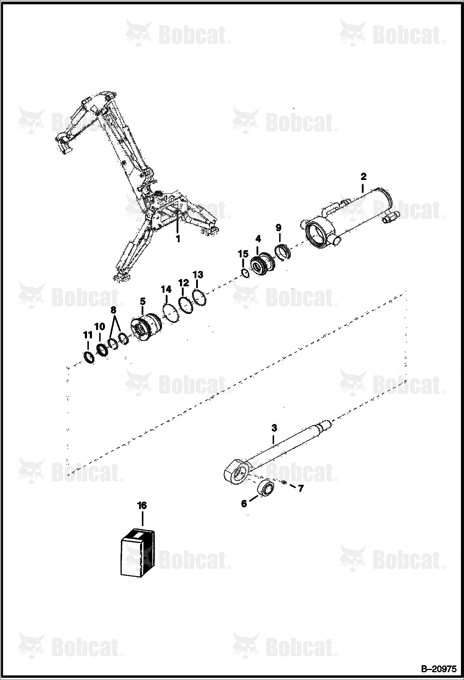 Swing Cylinder (Left)