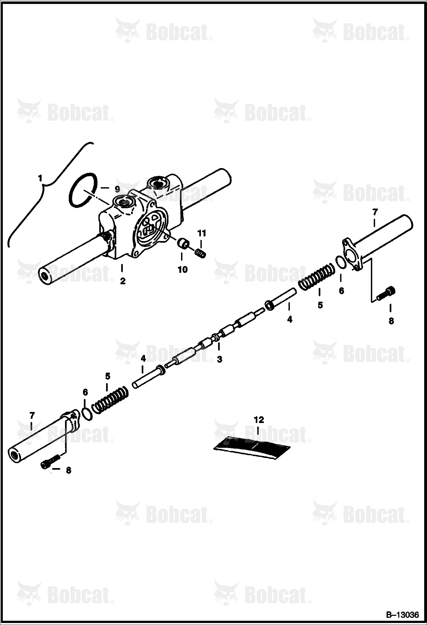 Valve Section (Swing & Bucket)