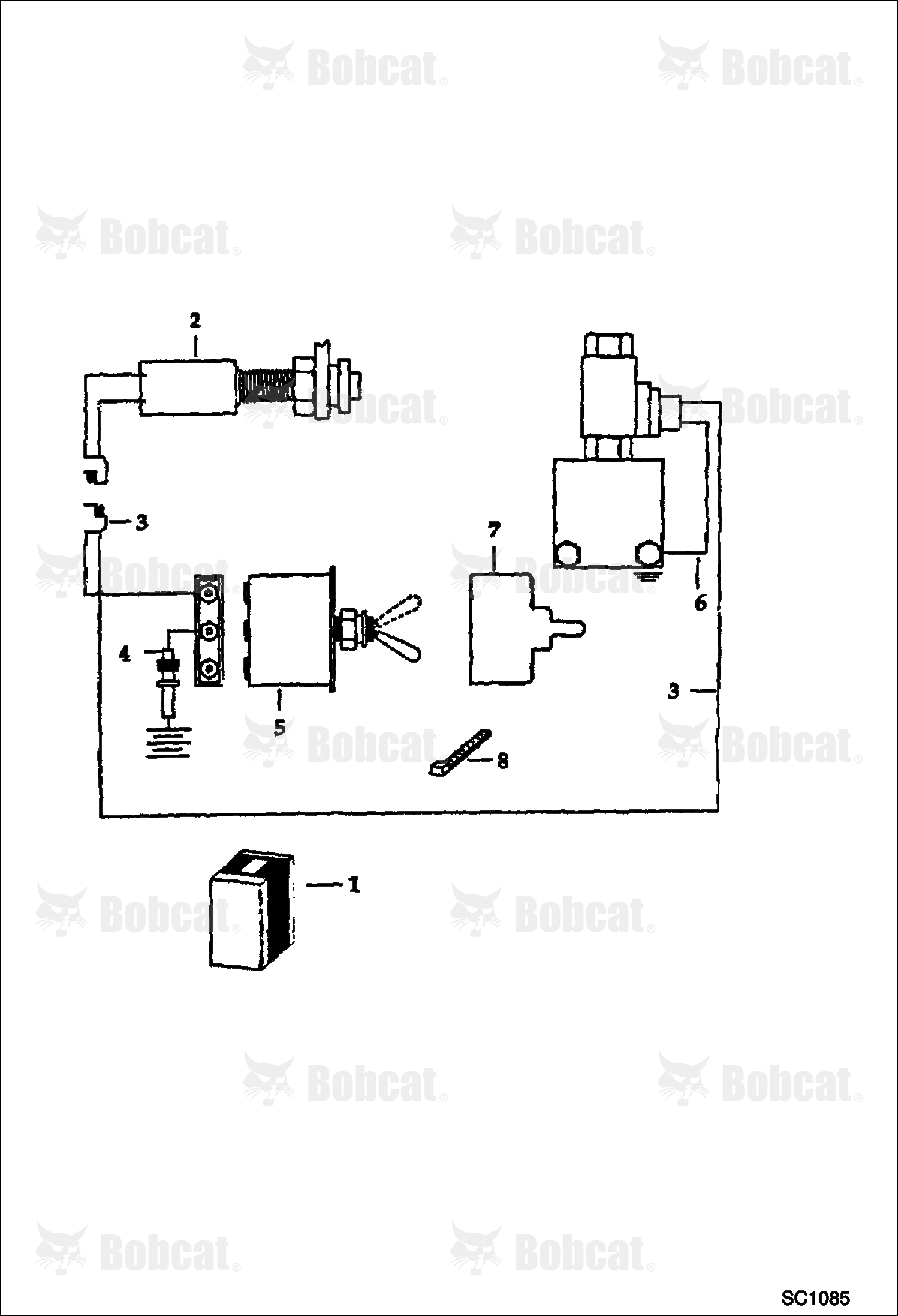 Hydraulic Breaker (1250X) (Electrical Circuitry)