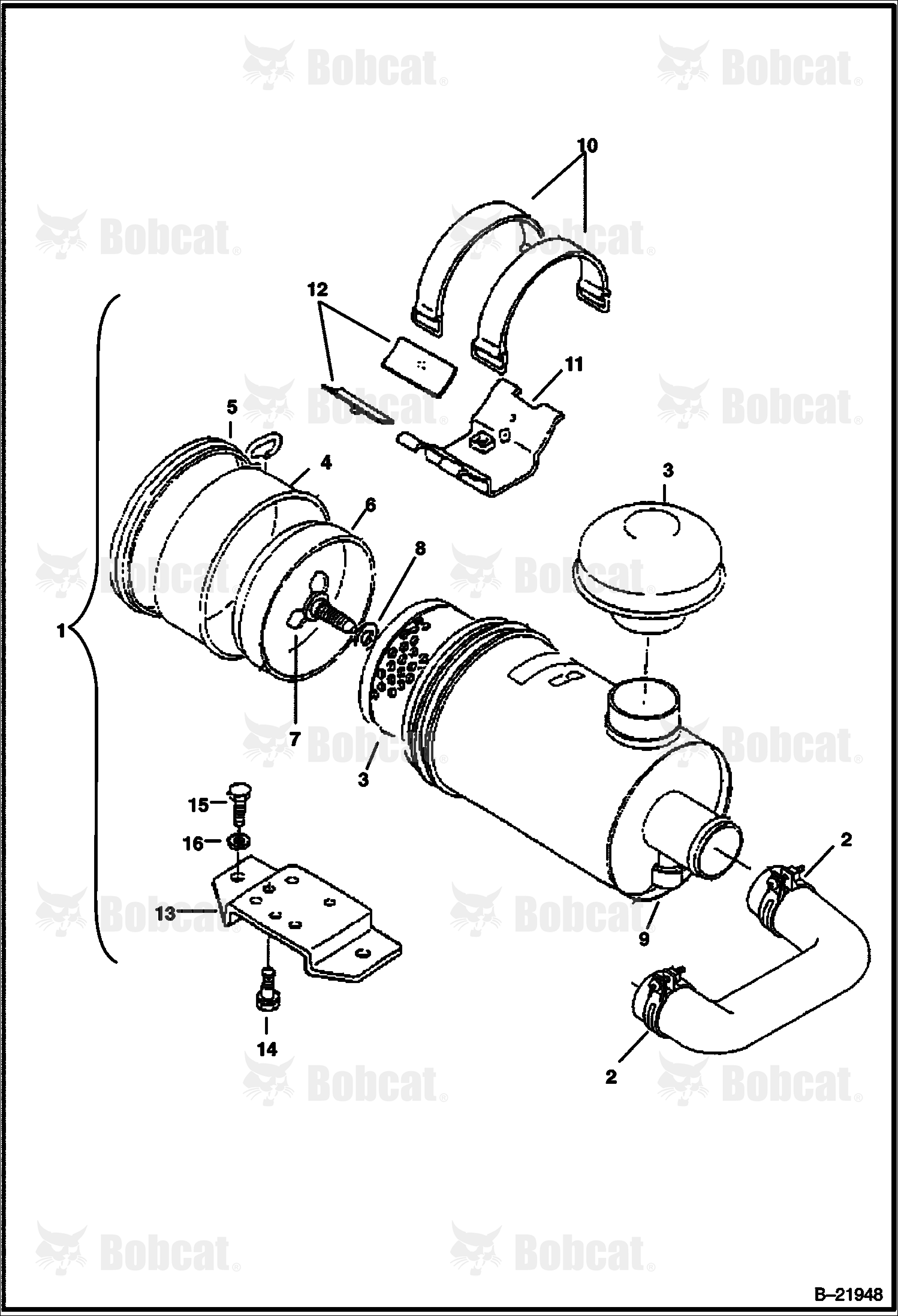 Air Cleaner (Tier I)  572311001 & Above