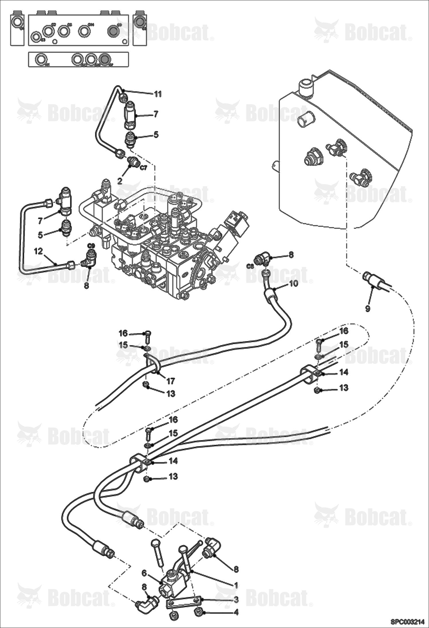 Hydraulic Circuitry (Unlock Valve)