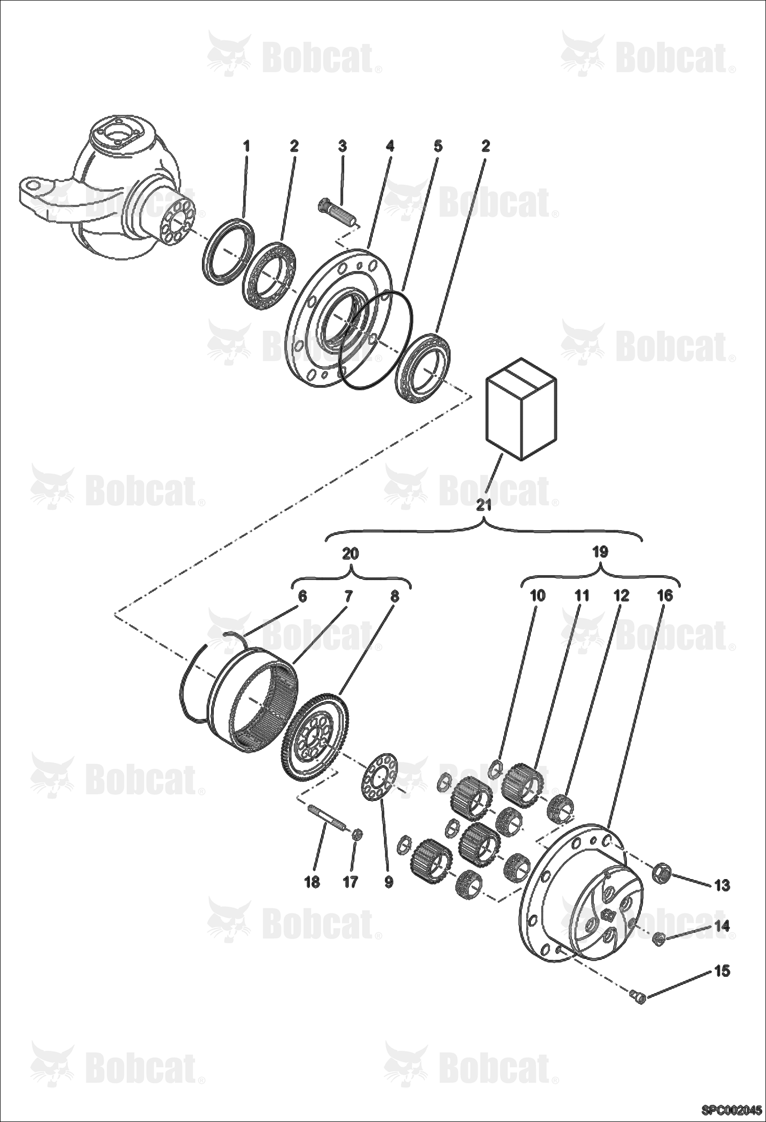 Hub Reduction - Front Axle