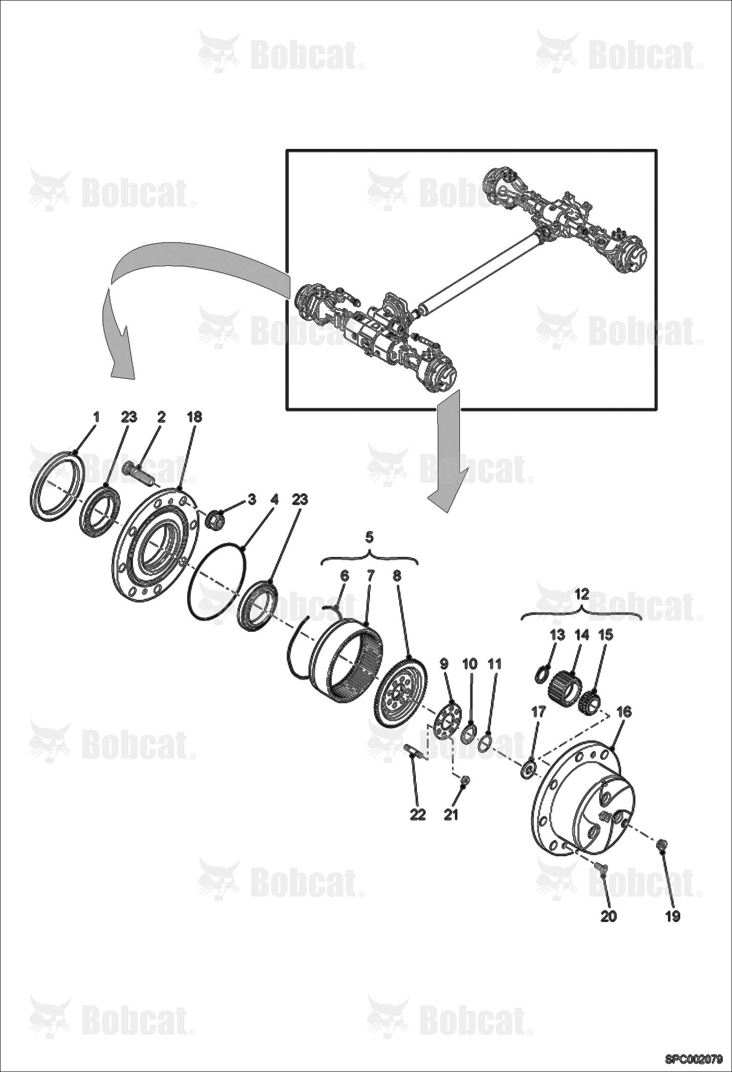 Hub Reduction - Front Axle