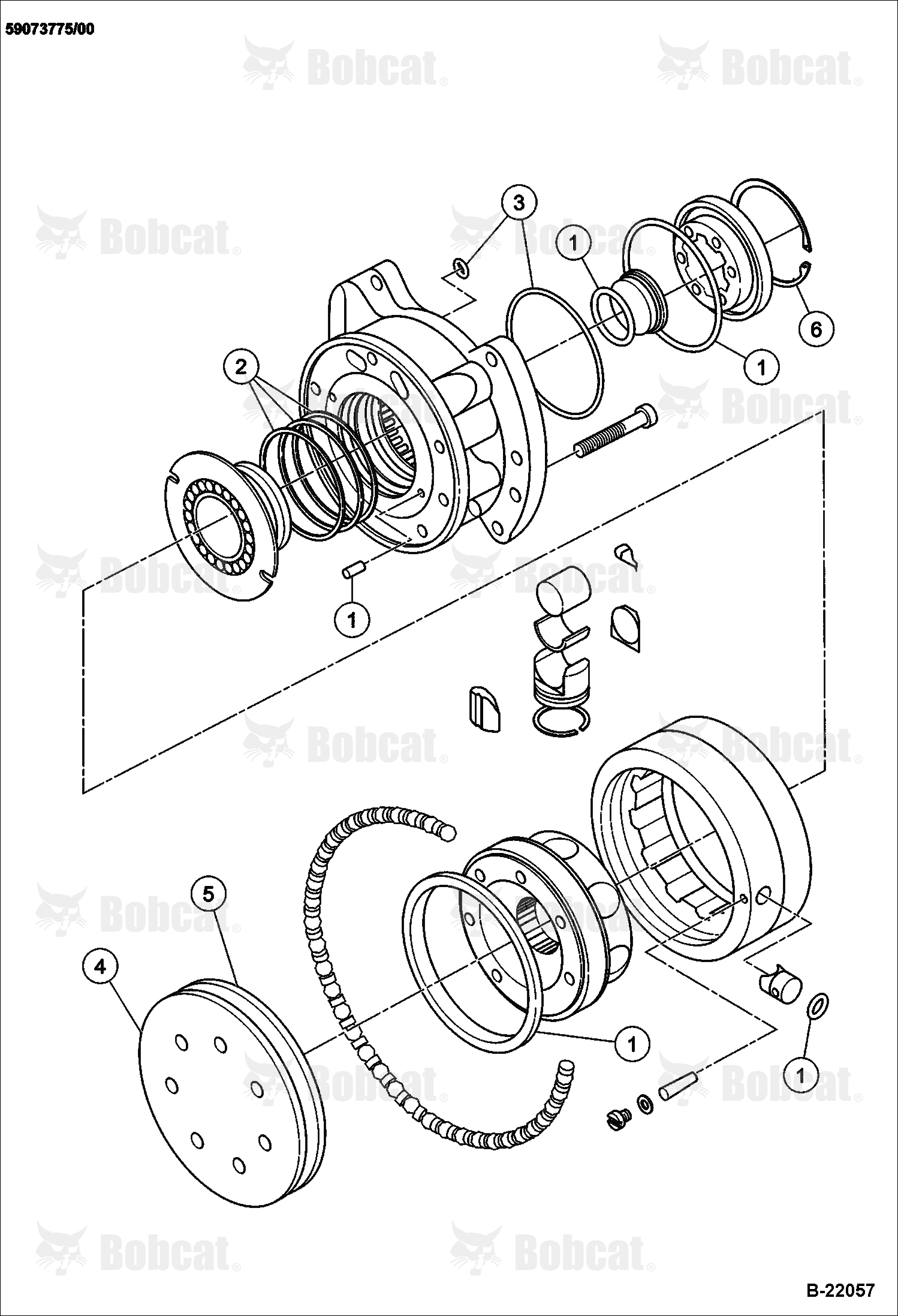 Drive Motor (Internal Breakdown)