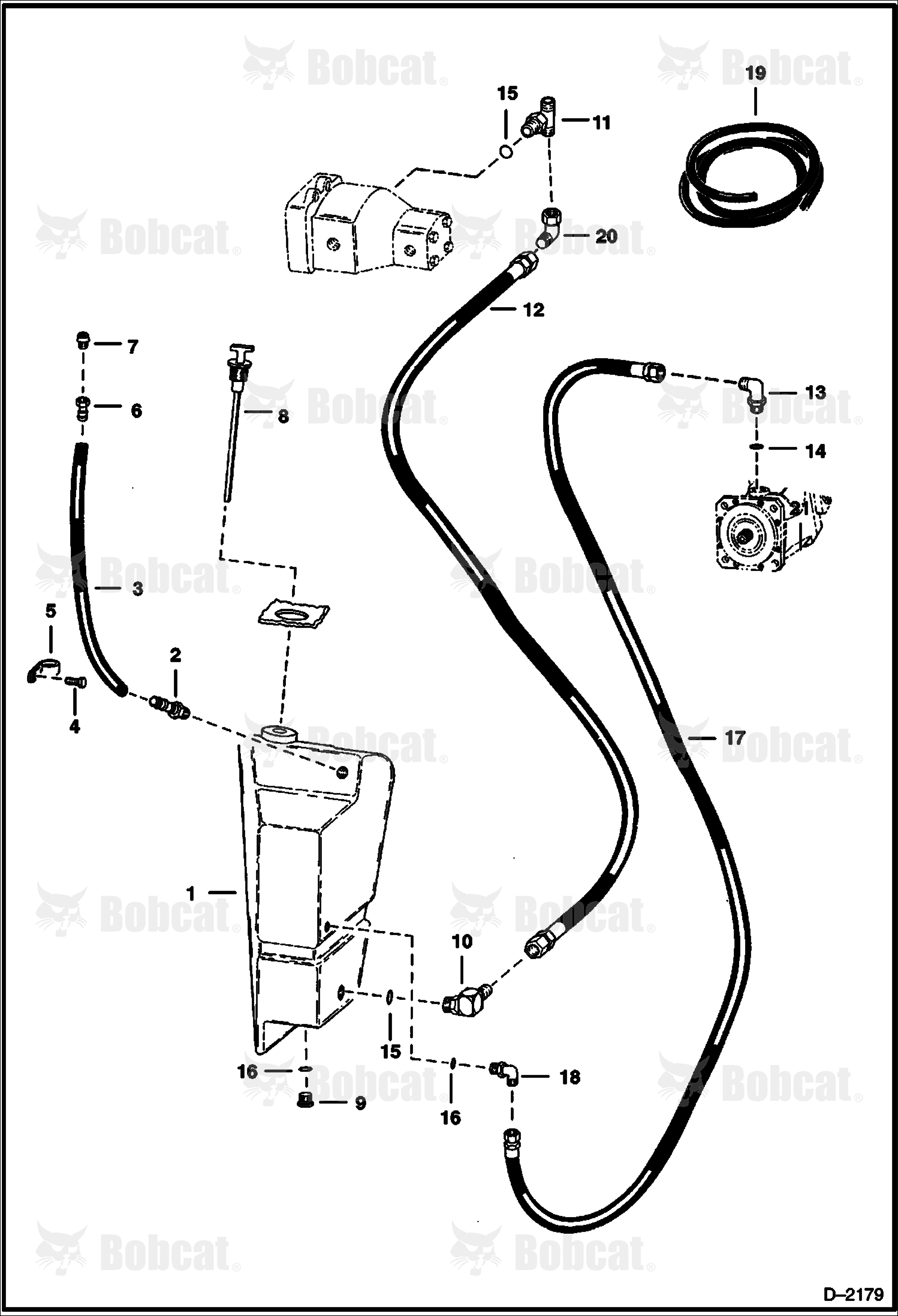 Hydraulic Tank & Circuitry