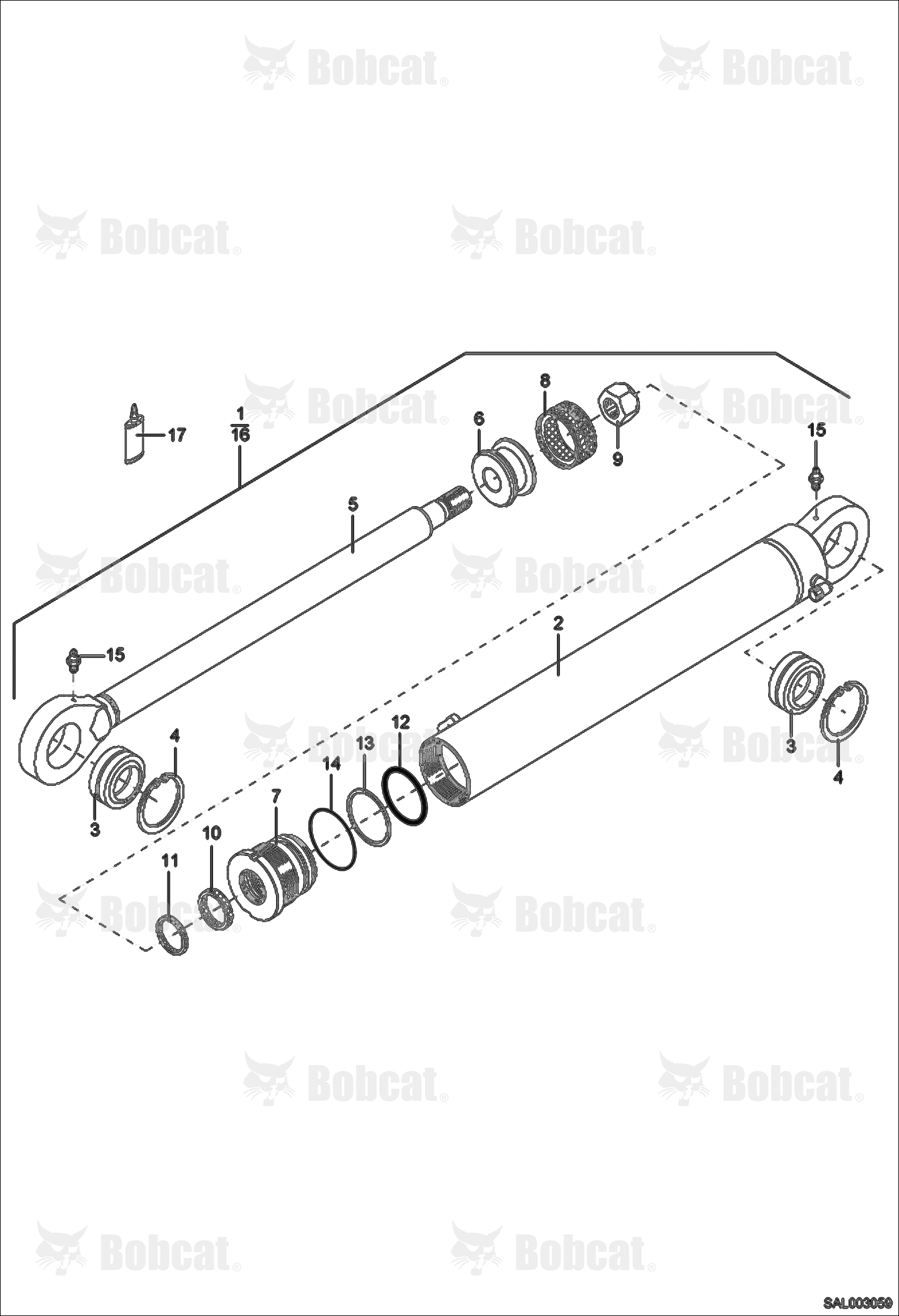 Lifting Frame Cilinder