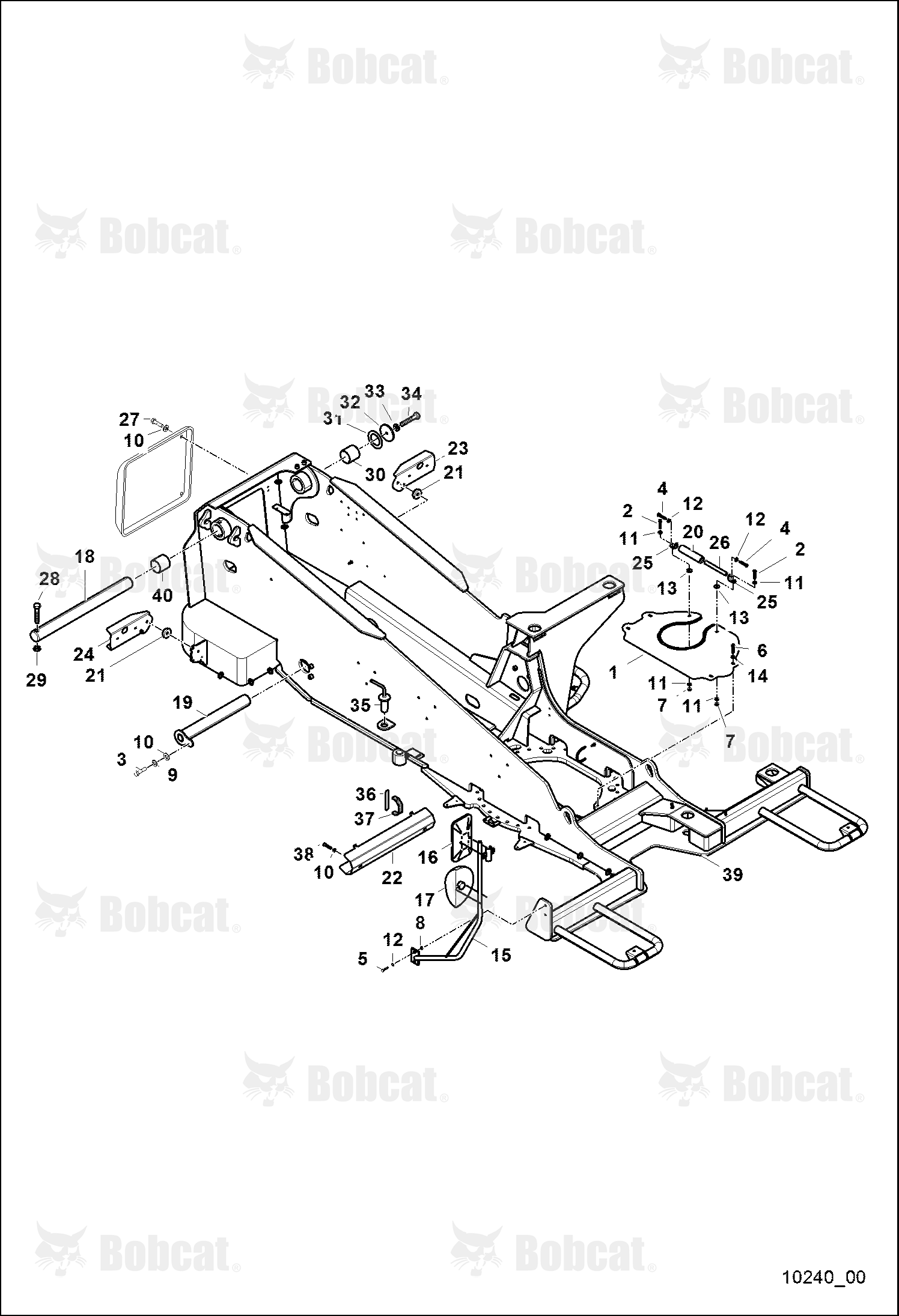 Upper Chassis With Cover and Supports