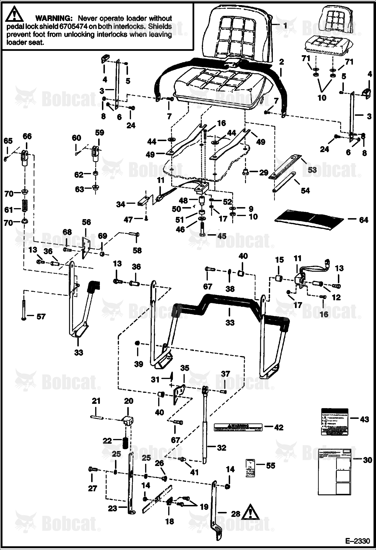 Seat & Seat Bar