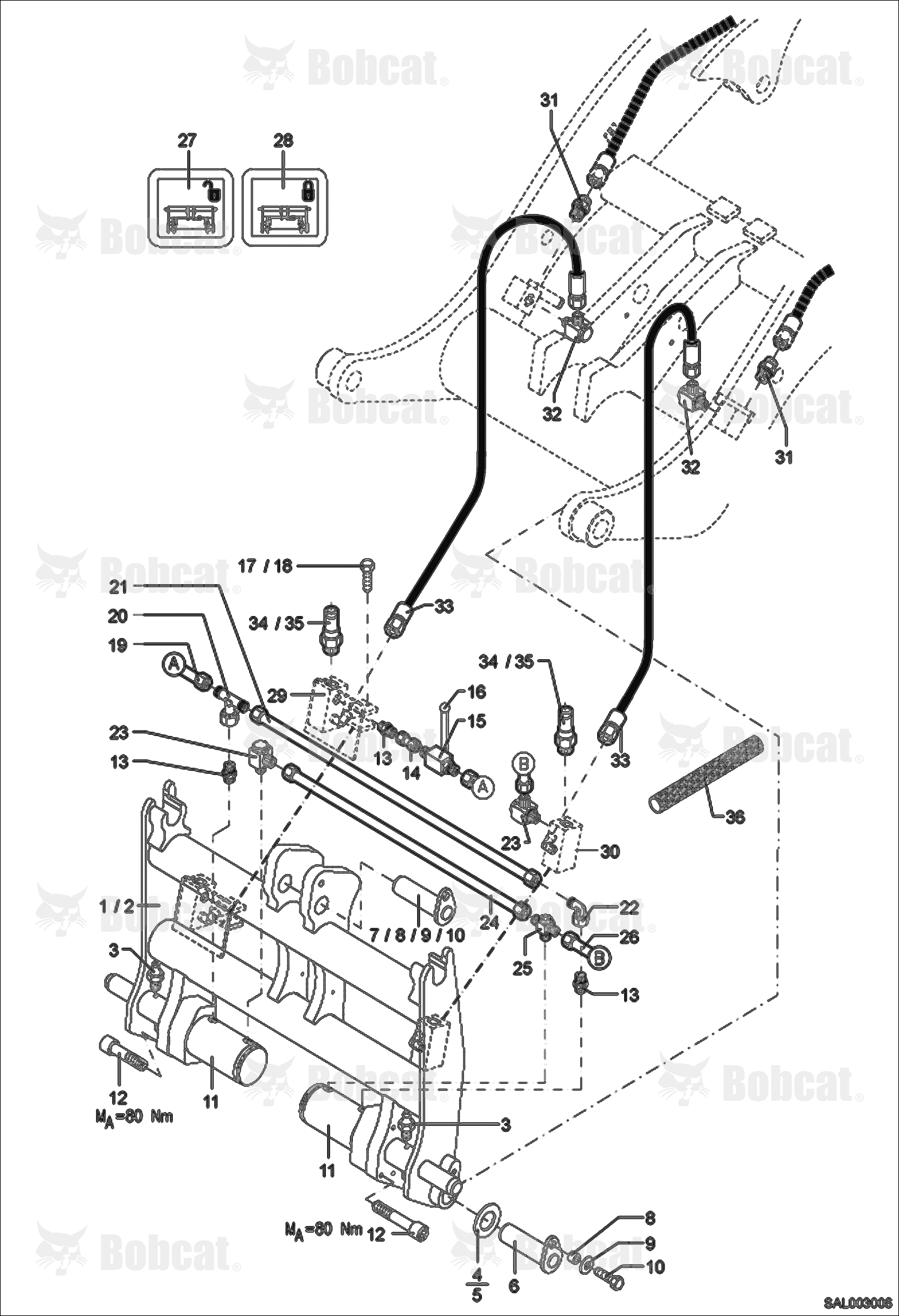 Hydraulic Quick Mount Hitch