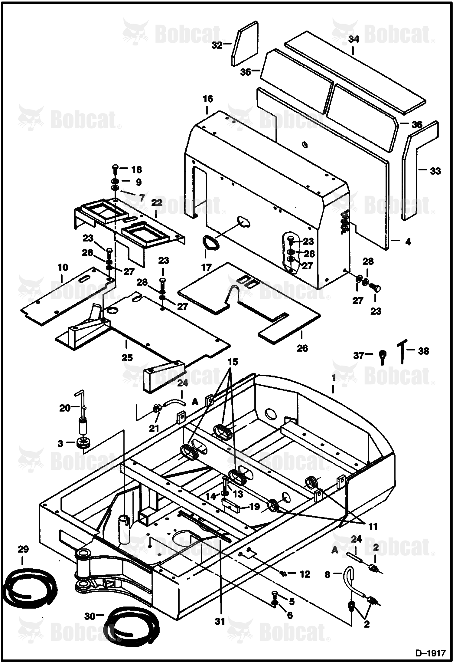 Revolving Frame & Floor Plate